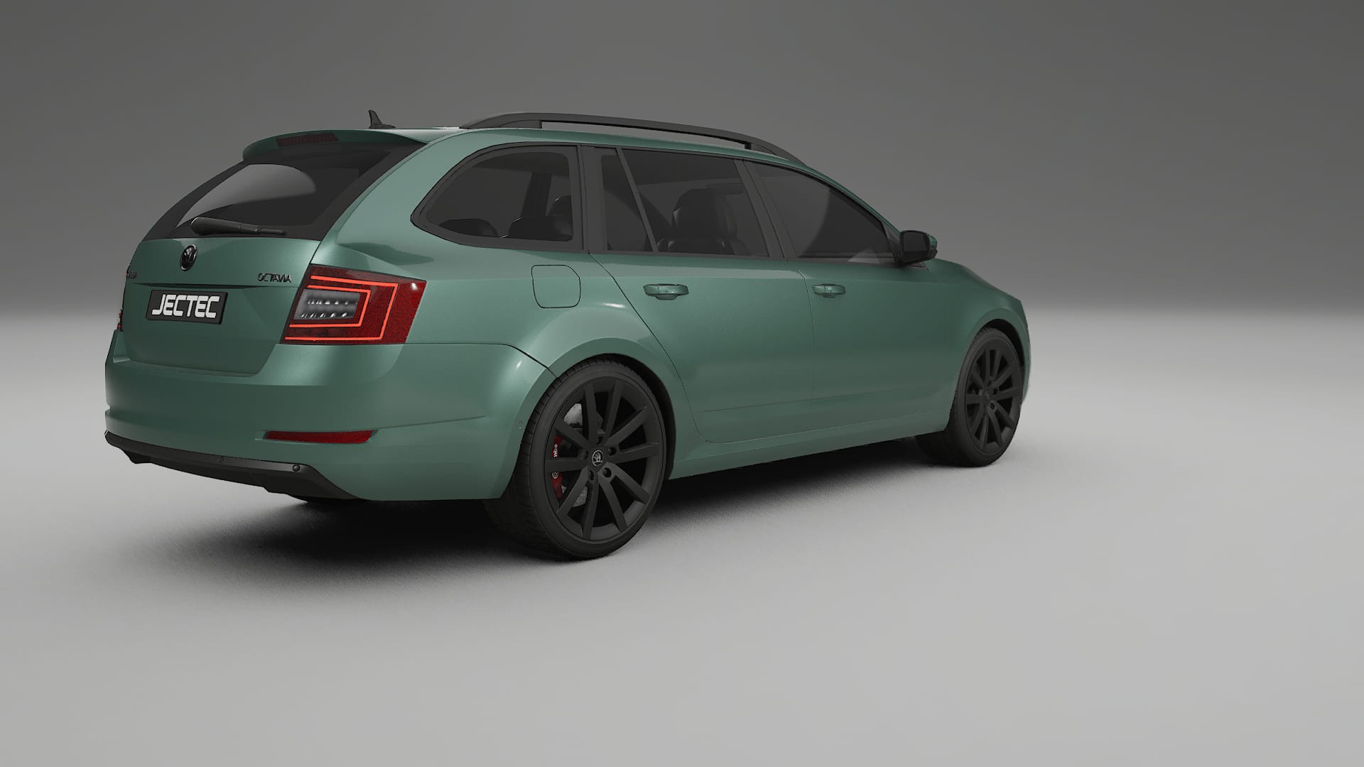 Škoda Octavia combi 5E TPU Lackskyddsfilm | EVERGREEN Färgskiftande PPF – Komplett Förskuret Kit