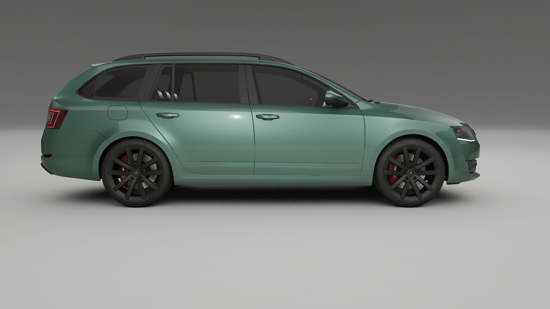 Škoda Octavia combi 5E TPU Lackskyddsfilm | EVERGREEN Färgskiftande PPF – Komplett Förskuret Kit