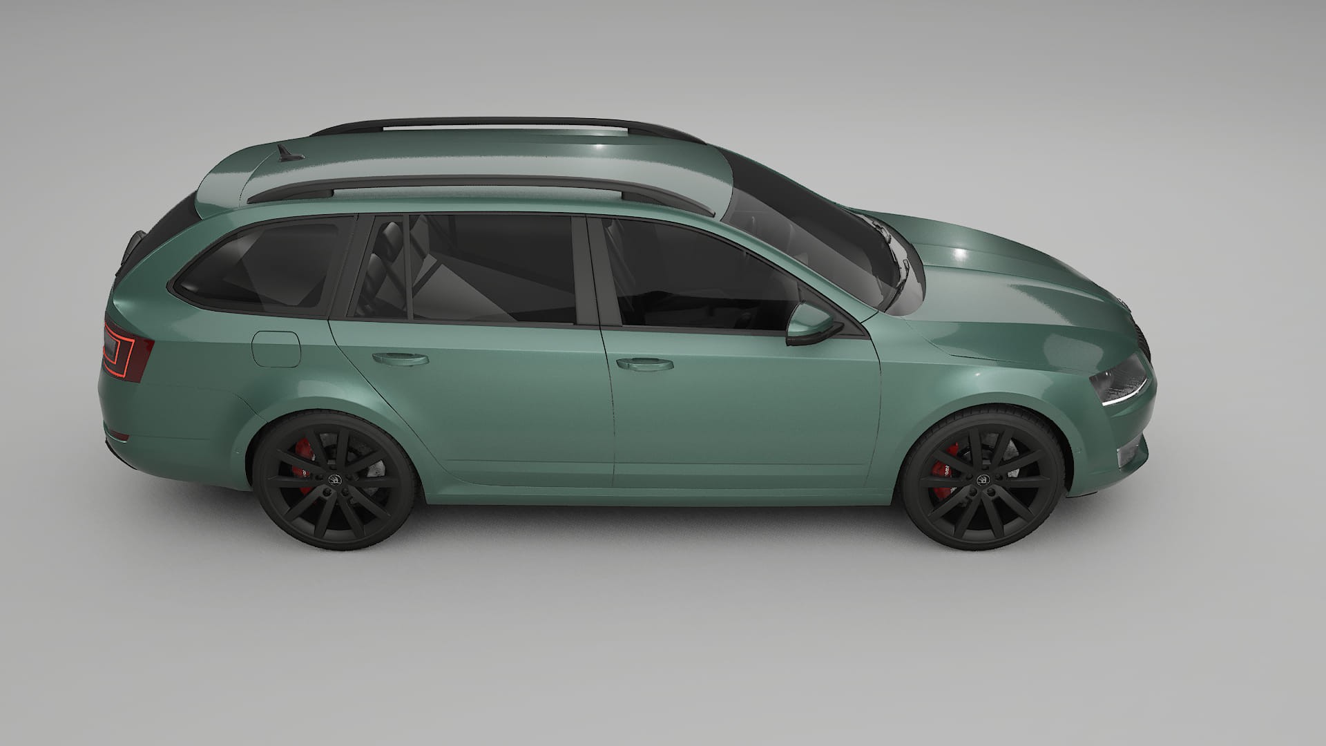 Škoda Octavia combi 5E TPU Lackskyddsfilm | EVERGREEN Färgskiftande PPF – Komplett Förskuret Kit