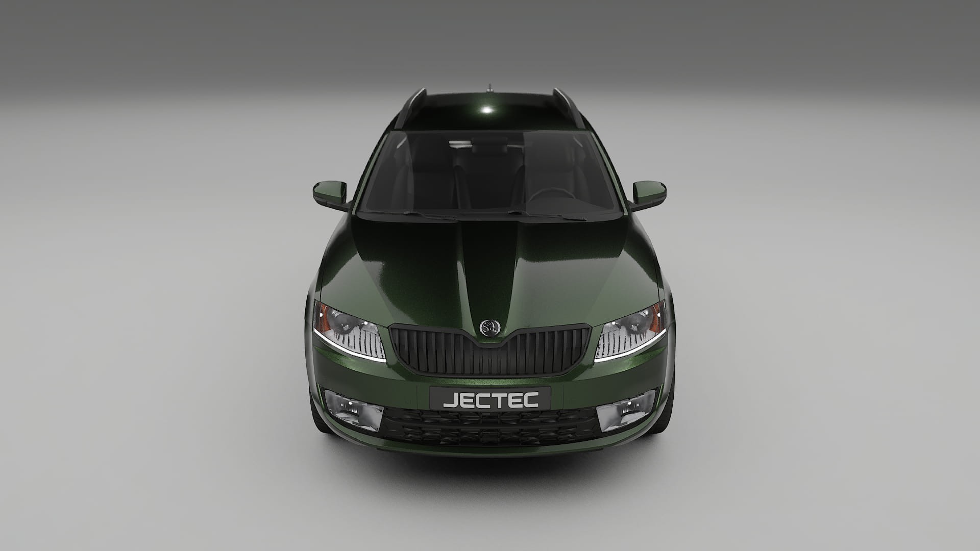 Škoda Octavia combi 5E TPU Lackskyddsfilm | LAGOON Färgskiftande PPF – Komplett Förskuret Kit