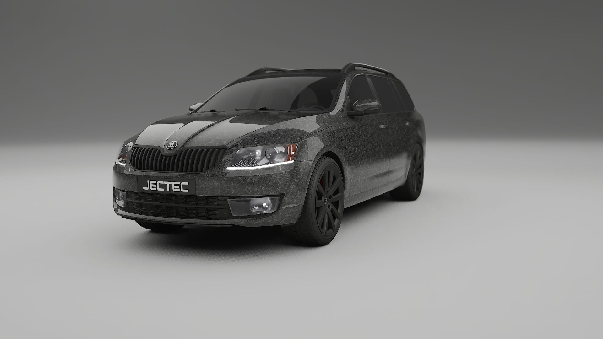Škoda Octavia combi 5E TPU Lackskyddsfilm | FORGED S Färgskiftande PPF – Komplett Förskuret Kit