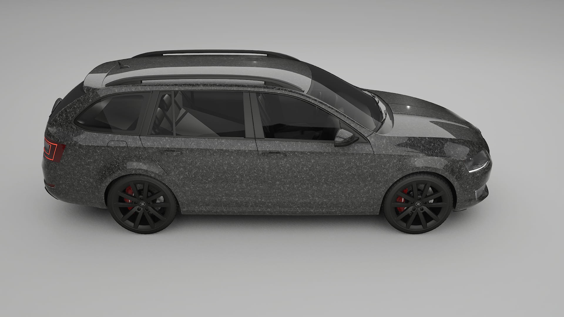 Škoda Octavia combi 5E TPU Lackskyddsfilm | FORGED S Färgskiftande PPF – Komplett Förskuret Kit