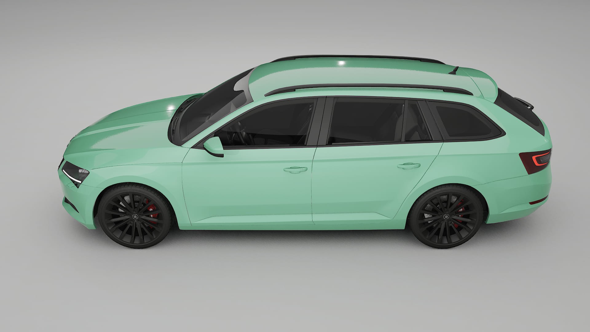 Škoda Superb B8 TPU Lackskyddsfilm | DUSTY Färgskiftande PPF – Komplett Förskuret Kit