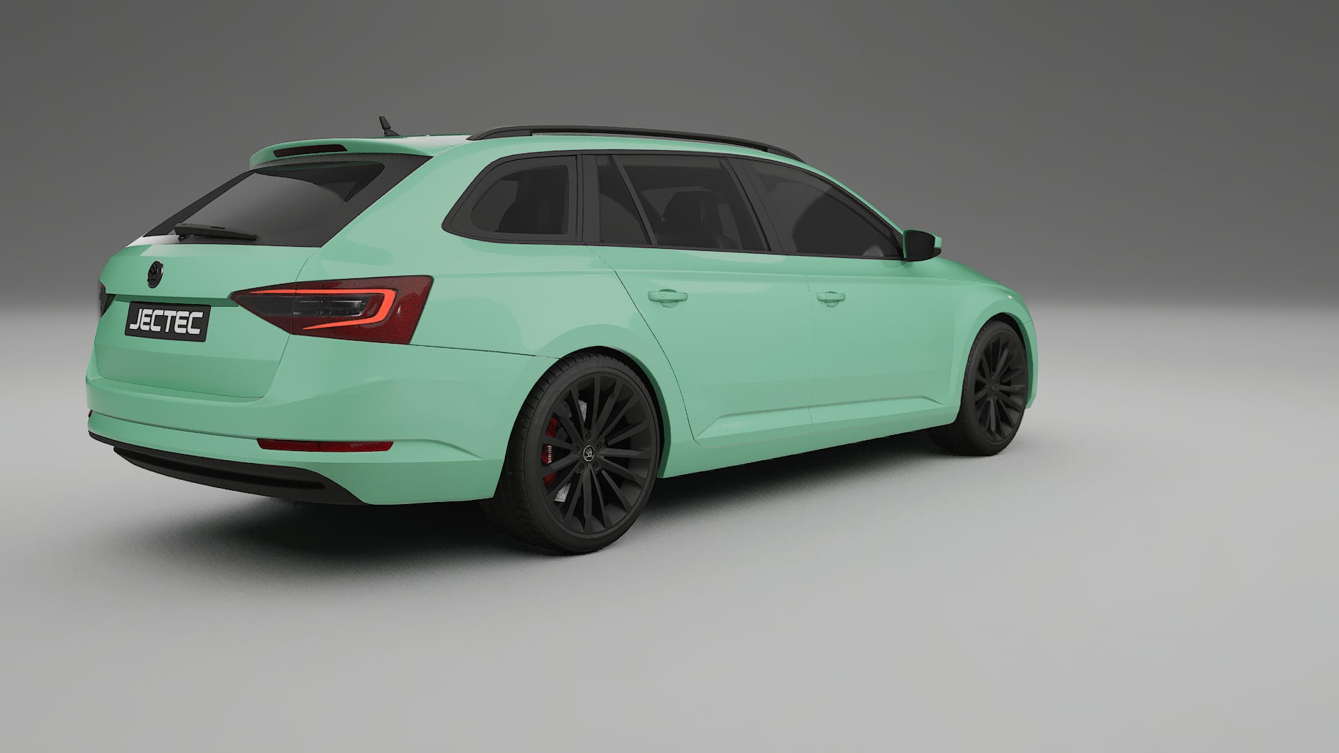 Škoda Superb B8 TPU Lackskyddsfilm | DUSTY Färgskiftande PPF – Komplett Förskuret Kit