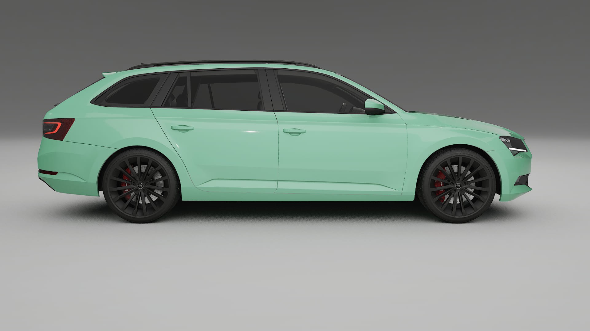 Škoda Superb B8 TPU Lackskyddsfilm | DUSTY Färgskiftande PPF – Komplett Förskuret Kit