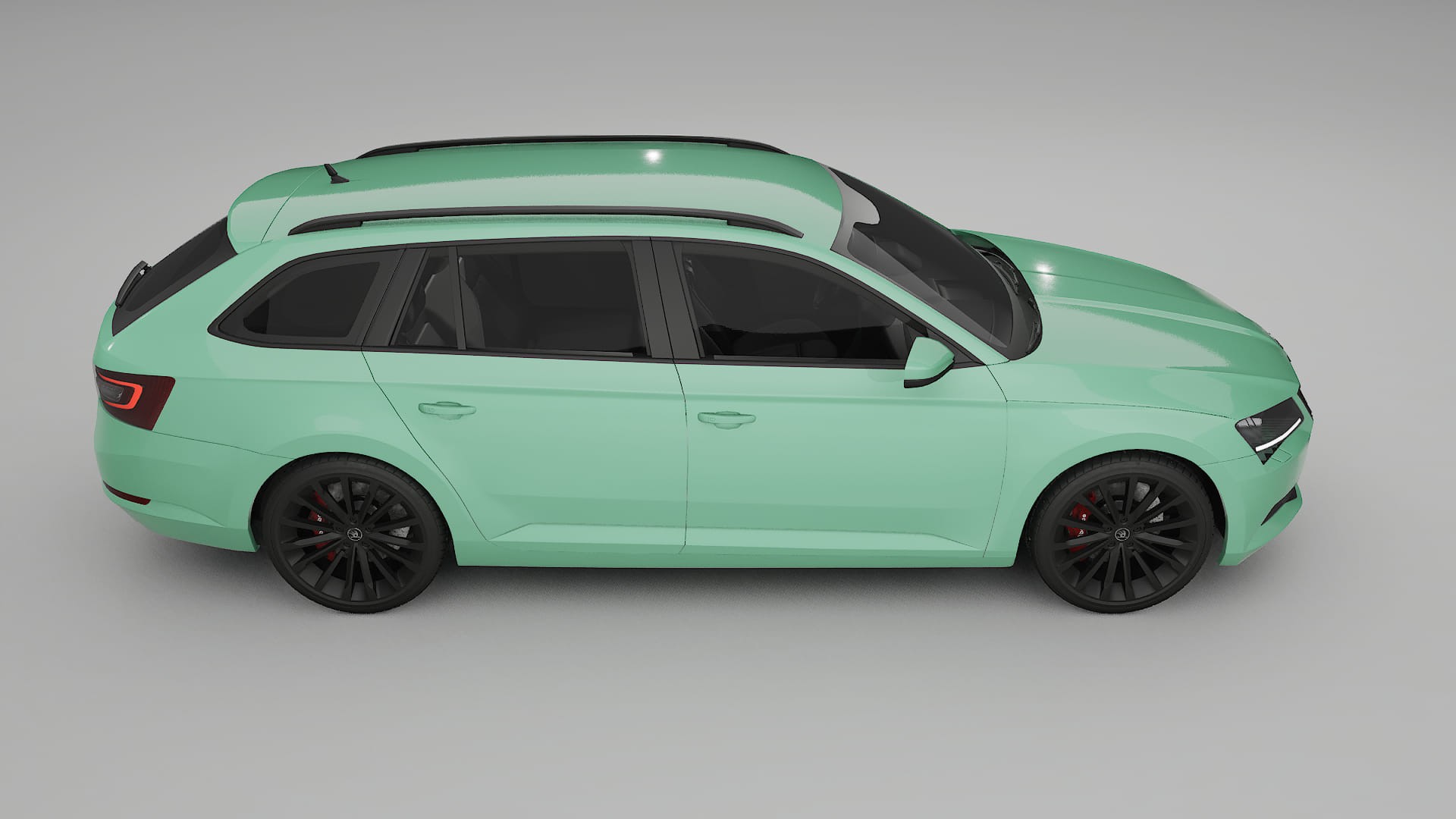 Škoda Superb B8 TPU Lackskyddsfilm | DUSTY Färgskiftande PPF – Komplett Förskuret Kit