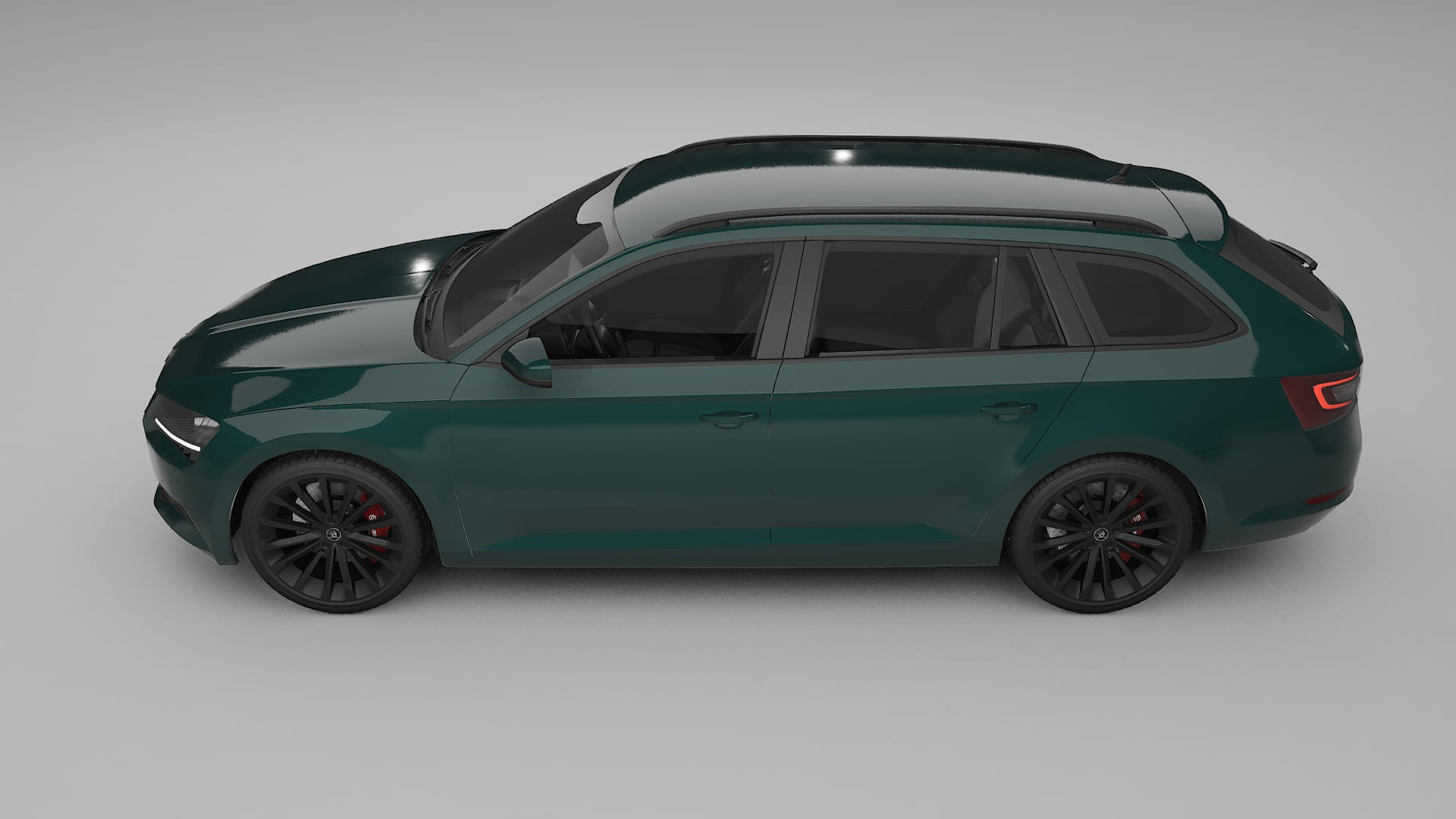 Škoda Superb B8 TPU Lackskyddsfilm | INFERNO Färgskiftande PPF – Komplett Förskuret Kit