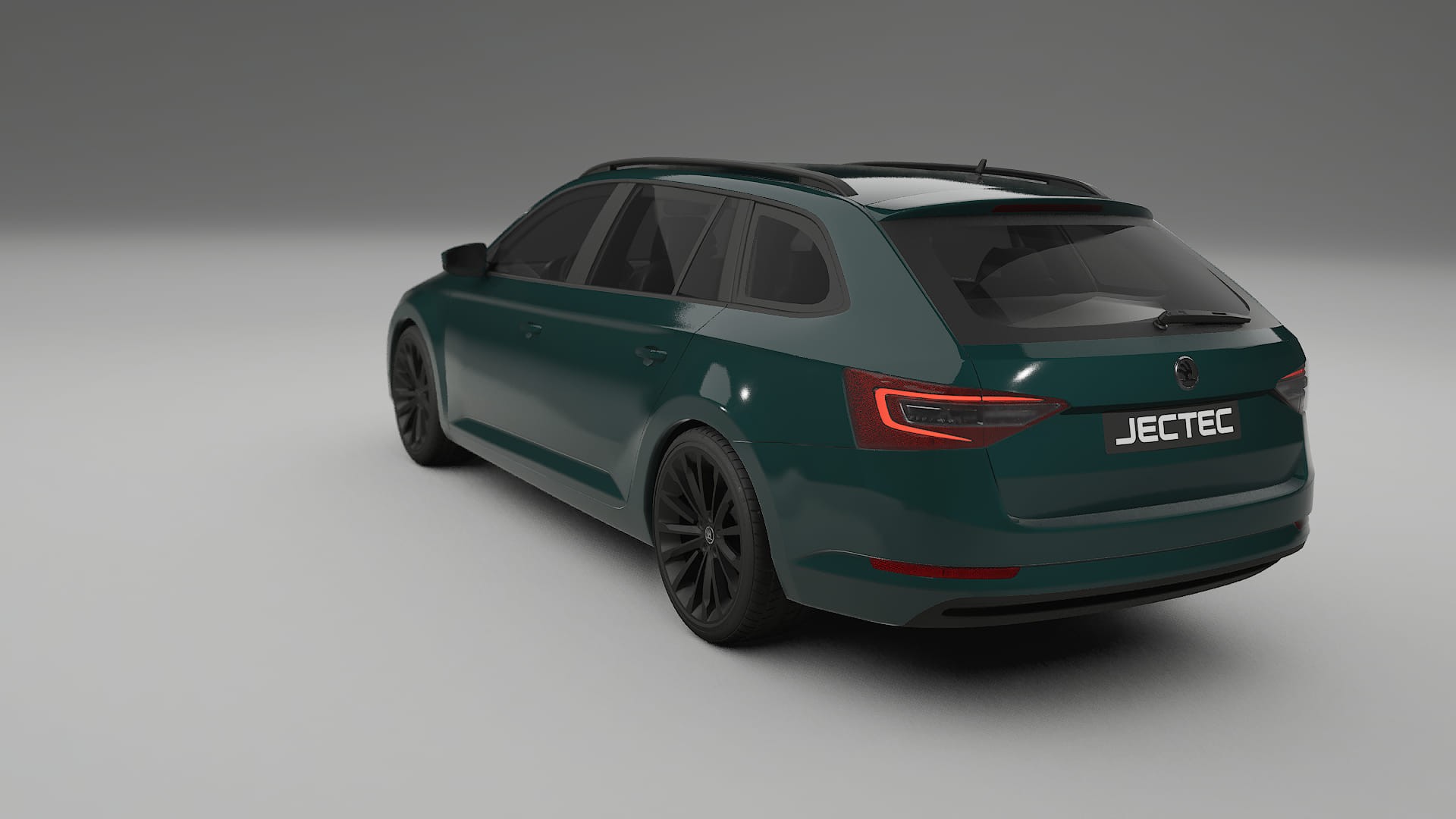 Škoda Superb B8 TPU Lackskyddsfilm | INFERNO Färgskiftande PPF – Komplett Förskuret Kit