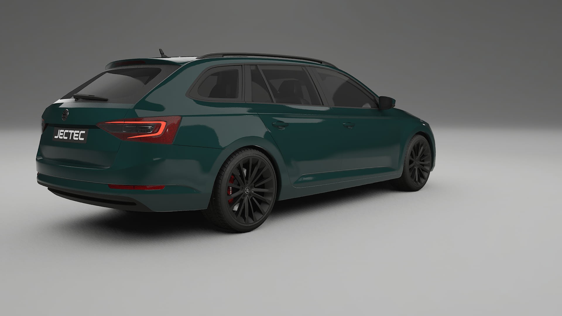 Škoda Superb B8 TPU Lackskyddsfilm | INFERNO Färgskiftande PPF – Komplett Förskuret Kit