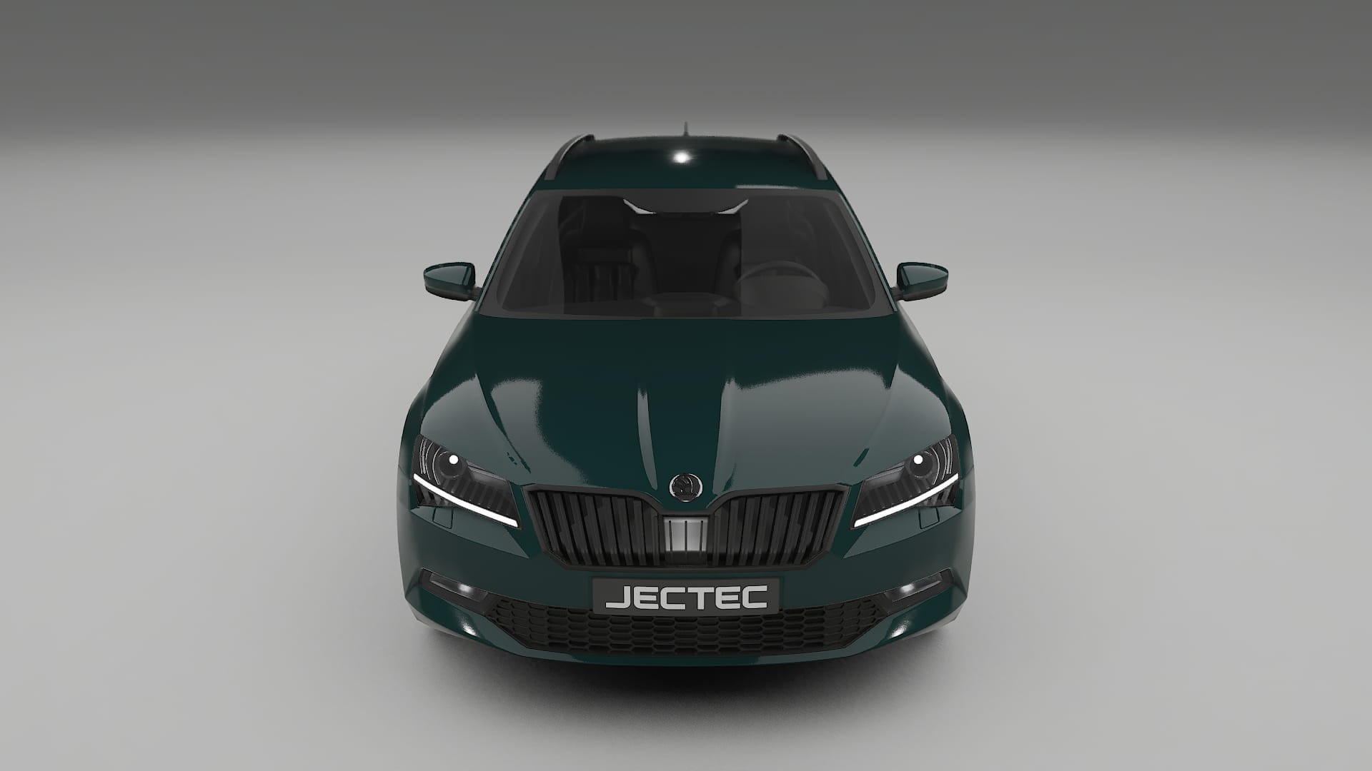 Škoda Superb B8 TPU Lackskyddsfilm | INFERNO Färgskiftande PPF – Komplett Förskuret Kit