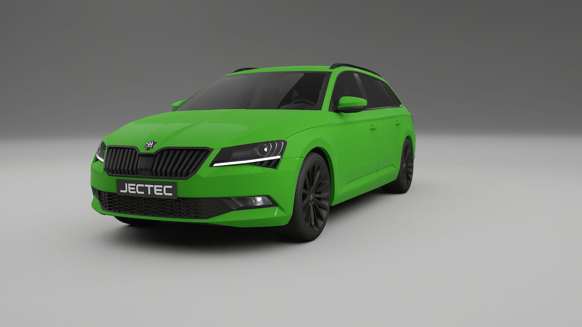 Škoda Superb B8 TPU Lackskyddsfilm | VENOM Färgskiftande PPF – Komplett Förskuret Kit