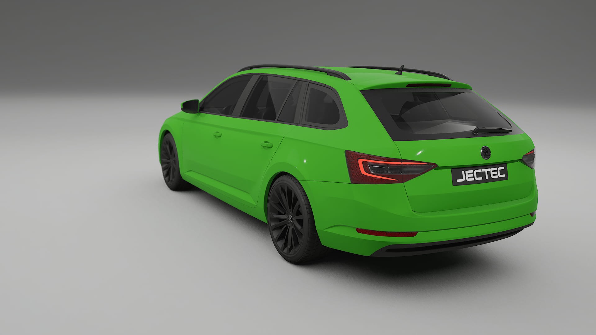 Škoda Superb B8 TPU Lackskyddsfilm | VENOM Färgskiftande PPF – Komplett Förskuret Kit