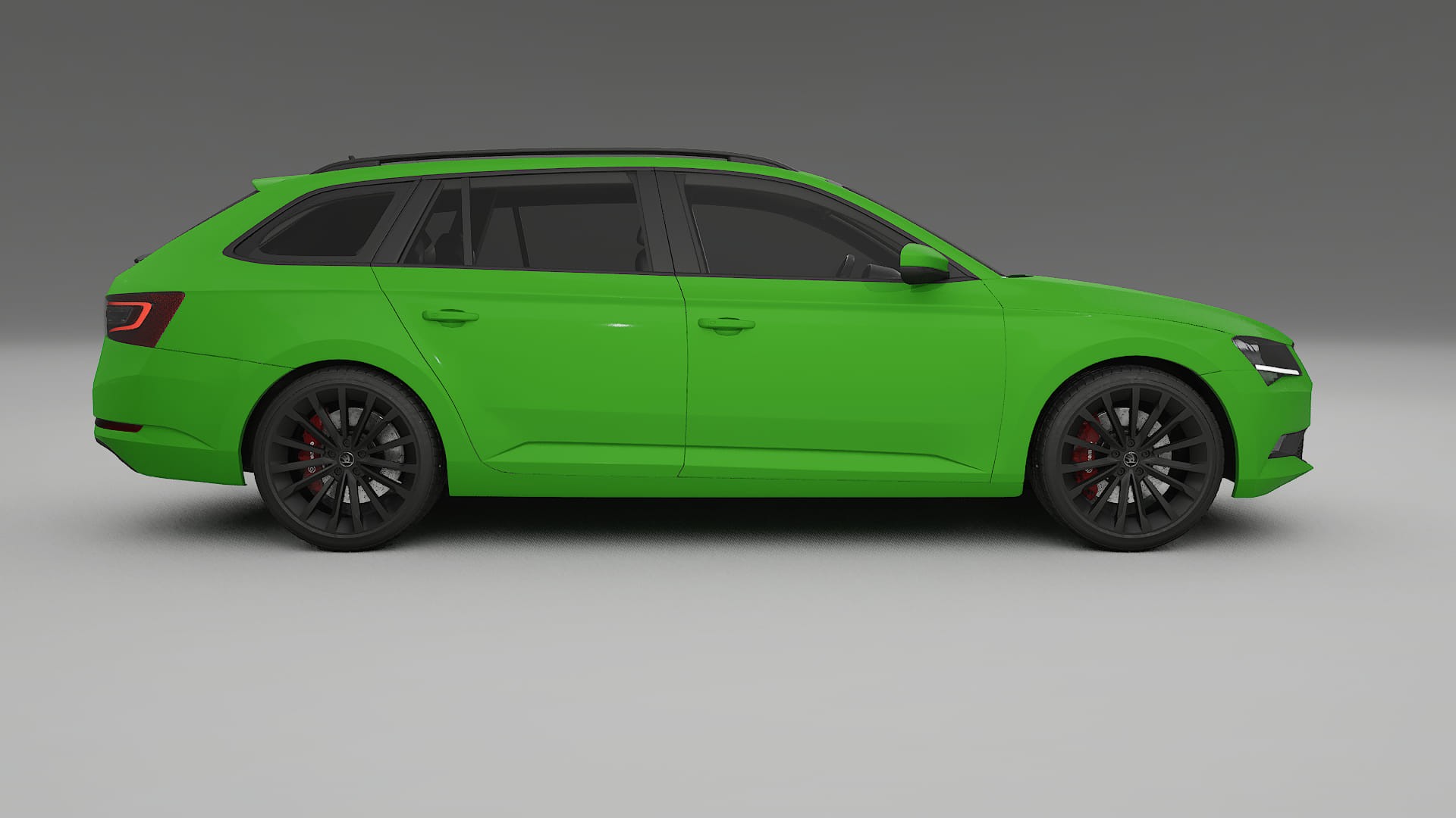 Škoda Superb B8 TPU Lackskyddsfilm | VENOM Färgskiftande PPF – Komplett Förskuret Kit