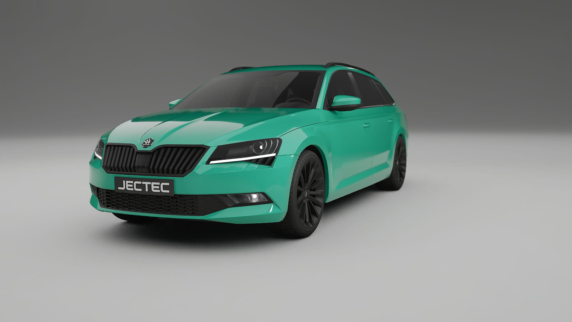 Škoda Superb B8 TPU Lackskyddsfilm | JEWEL Färgskiftande PPF – Komplett Förskuret Kit