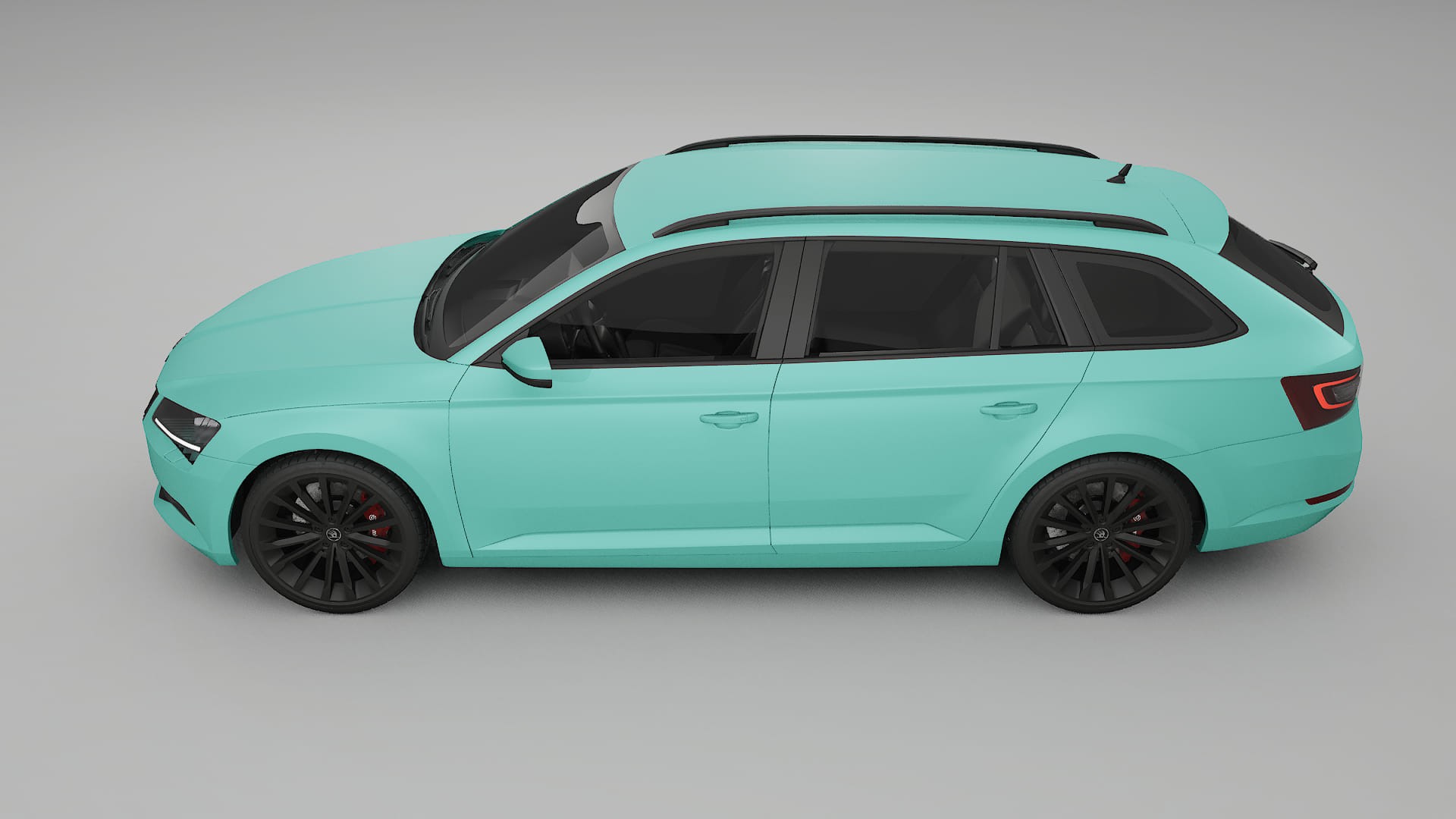 Škoda Superb B8 TPU Lackskyddsfilm | FROST Färgskiftande PPF – Komplett Förskuret Kit