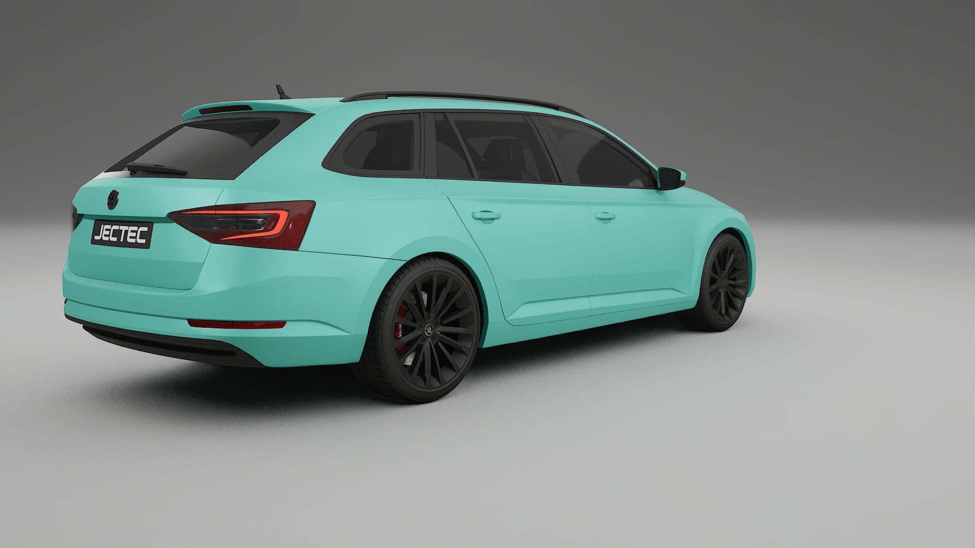Škoda Superb B8 TPU Lackskyddsfilm | FROST Färgskiftande PPF – Komplett Förskuret Kit