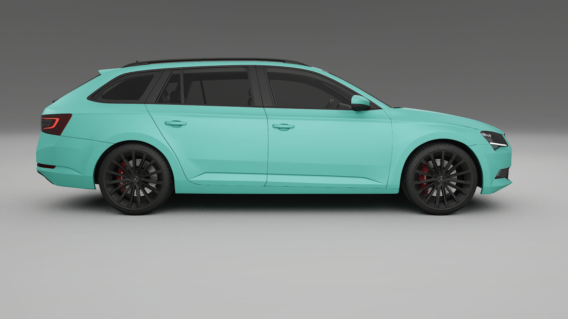 Škoda Superb B8 TPU Lackskyddsfilm | FROST Färgskiftande PPF – Komplett Förskuret Kit