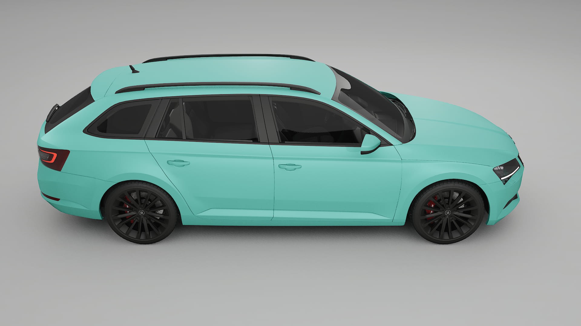 Škoda Superb B8 TPU Lackskyddsfilm | FROST Färgskiftande PPF – Komplett Förskuret Kit