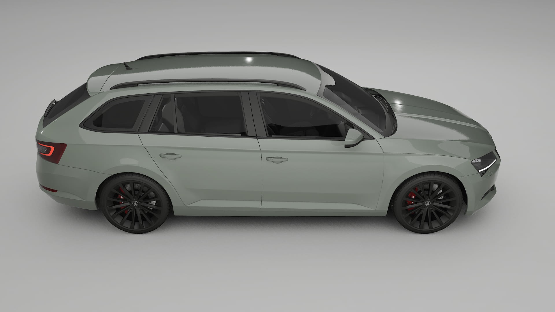 Škoda Superb B8 TPU Lackskyddsfilm | SLATE Färgskiftande PPF – Komplett Förskuret Kit