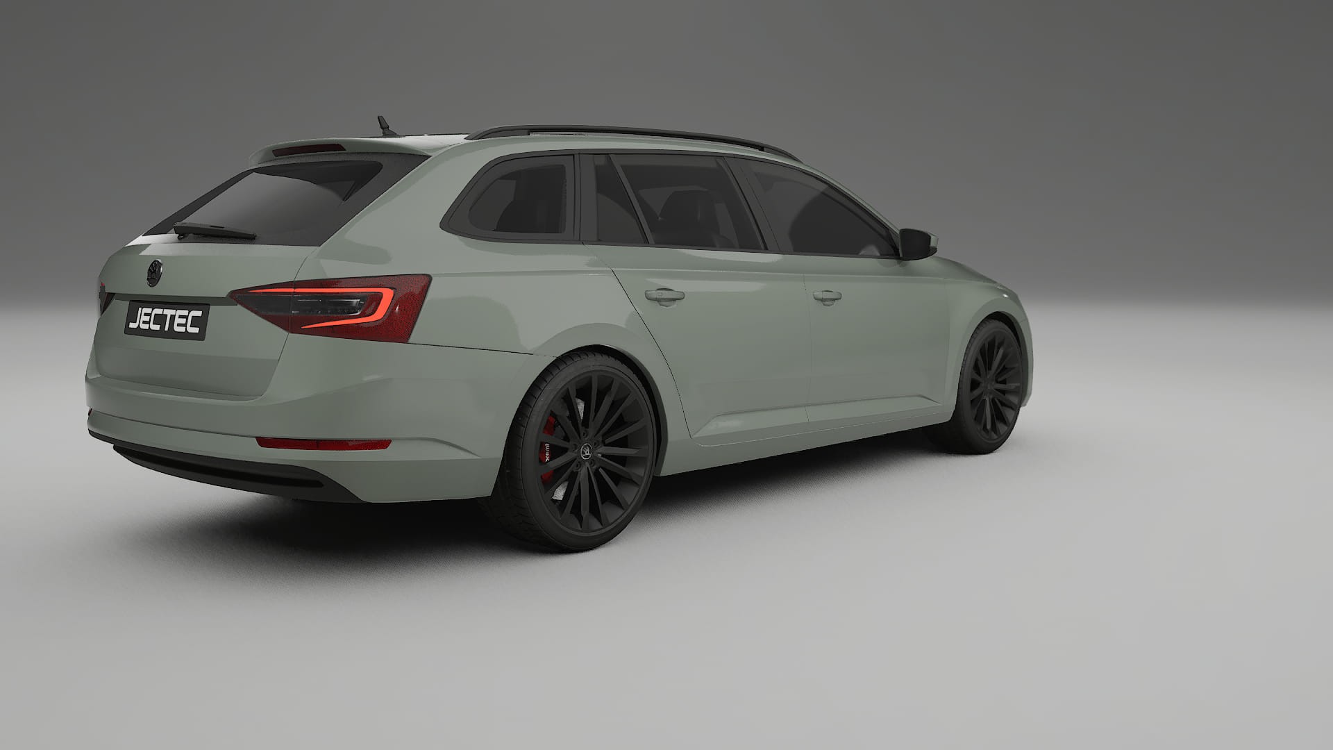 Škoda Superb B8 TPU Lackskyddsfilm | SLATE Färgskiftande PPF – Komplett Förskuret Kit