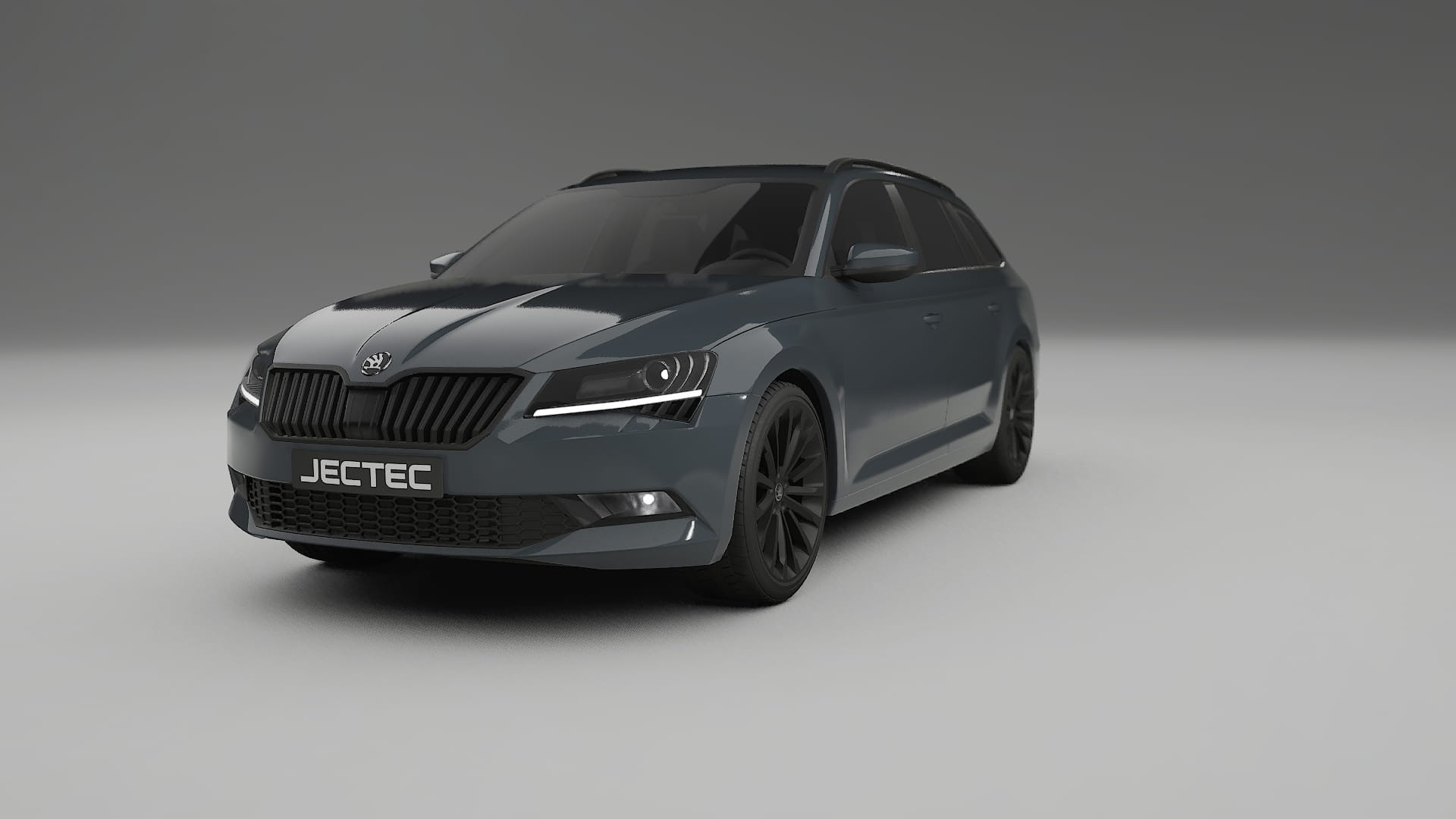 Škoda Superb B8 TPU Lackskyddsfilm | GRANITE Färgskiftande PPF – Komplett Förskuret Kit