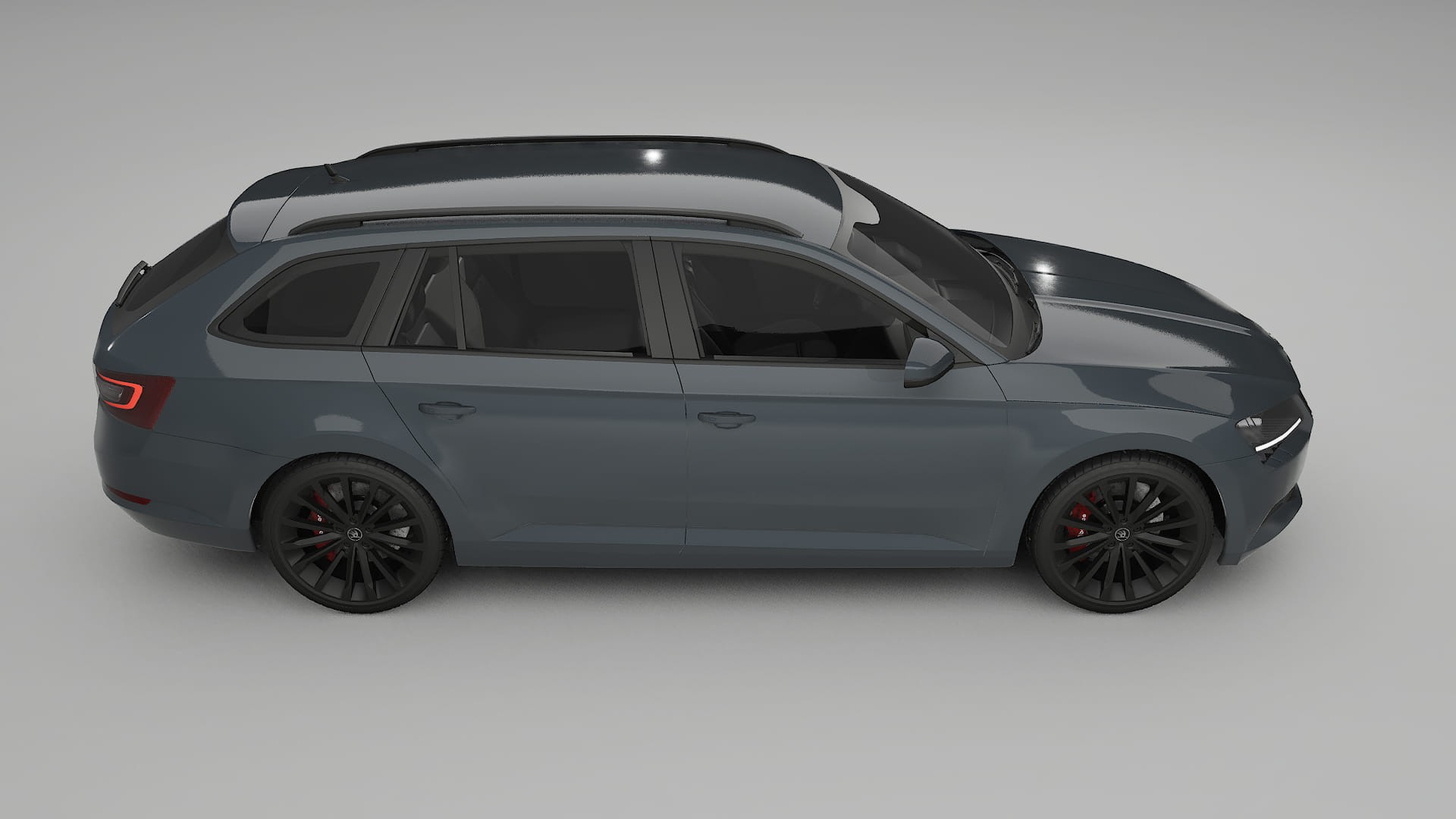 Škoda Superb B8 TPU Lackskyddsfilm | GRANITE Färgskiftande PPF – Komplett Förskuret Kit