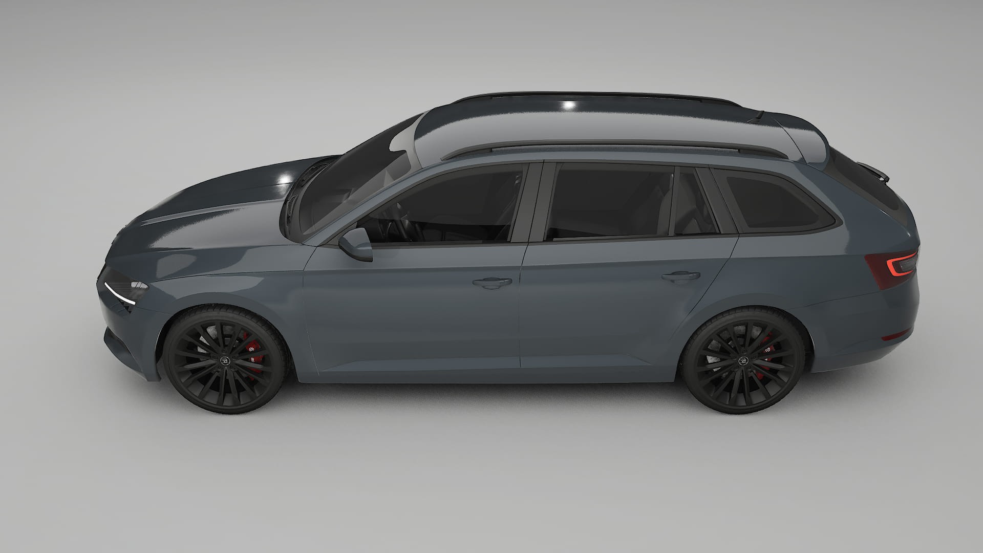 Škoda Superb B8 TPU Lackskyddsfilm | GRANITE Färgskiftande PPF – Komplett Förskuret Kit