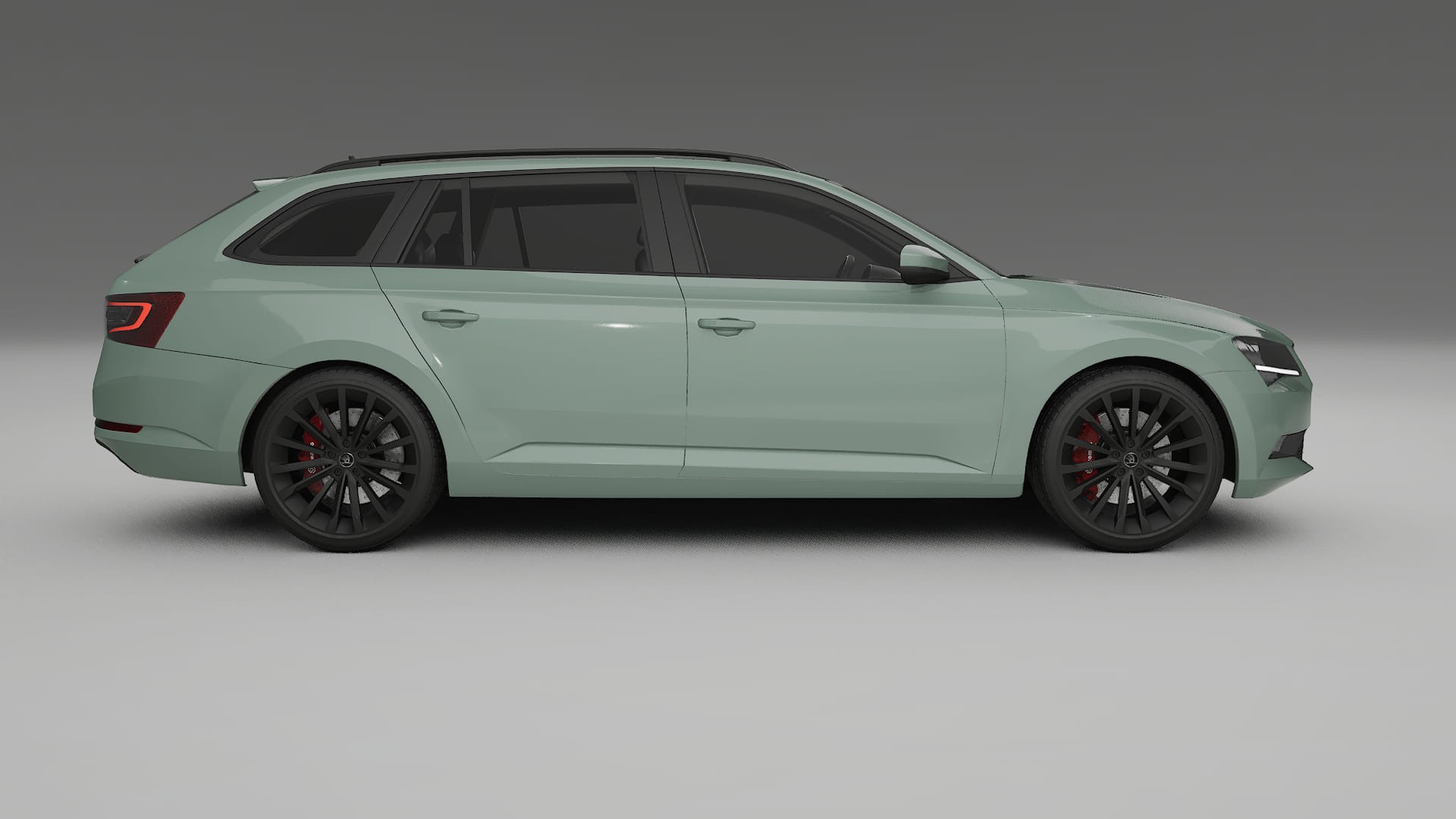 Škoda Superb B8 TPU Lackskyddsfilm | CINDER Färgskiftande PPF – Komplett Förskuret Kit