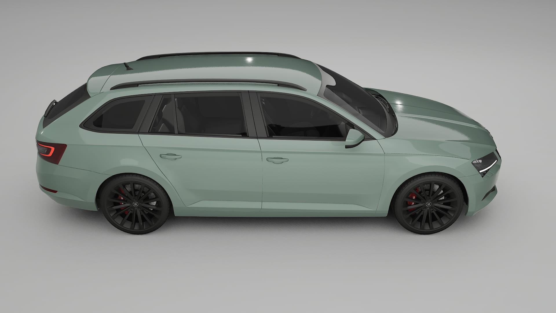 Škoda Superb B8 TPU Lackskyddsfilm | CINDER Färgskiftande PPF – Komplett Förskuret Kit