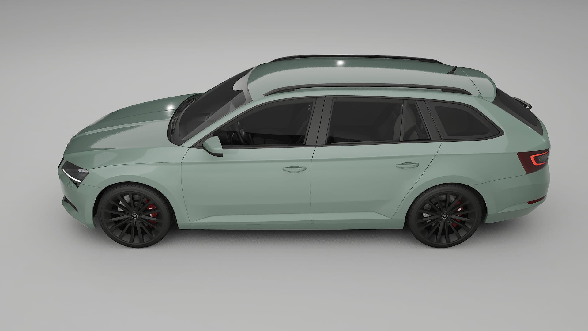 Škoda Superb B8 TPU Lackskyddsfilm | CINDER Färgskiftande PPF – Komplett Förskuret Kit