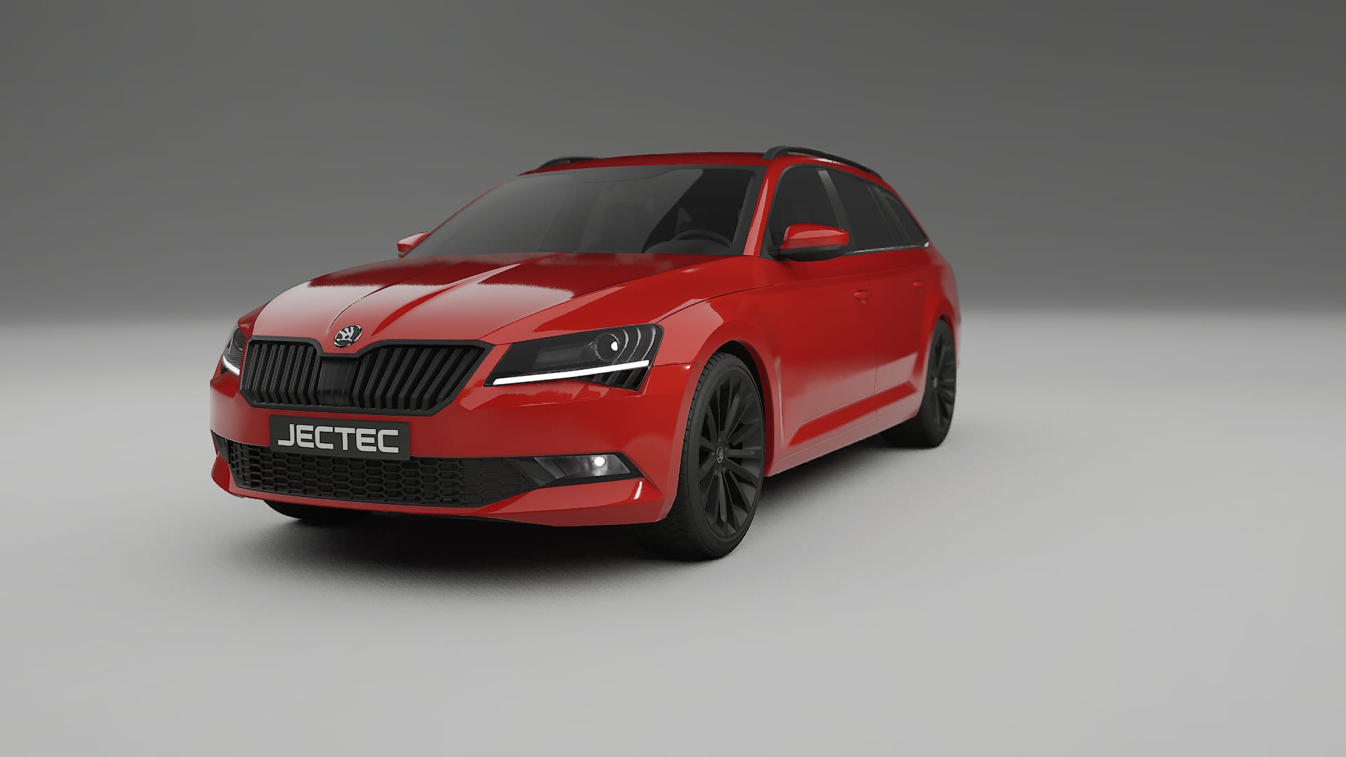 Škoda Superb B8 TPU Lackskyddsfilm | BLAZE Färgskiftande PPF – Komplett Förskuret Kit