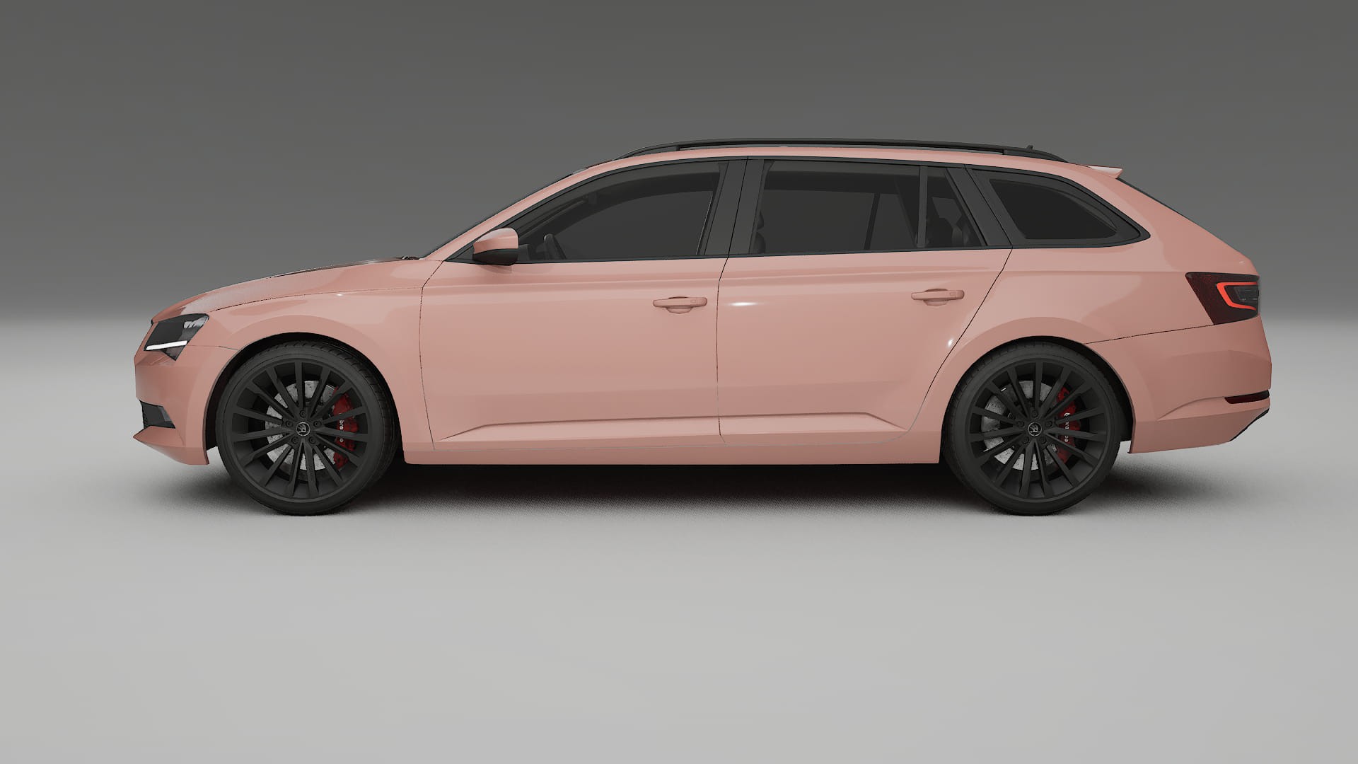 Škoda Superb B8 TPU Lackskyddsfilm | BLUSH Färgskiftande PPF – Komplett Förskuret Kit