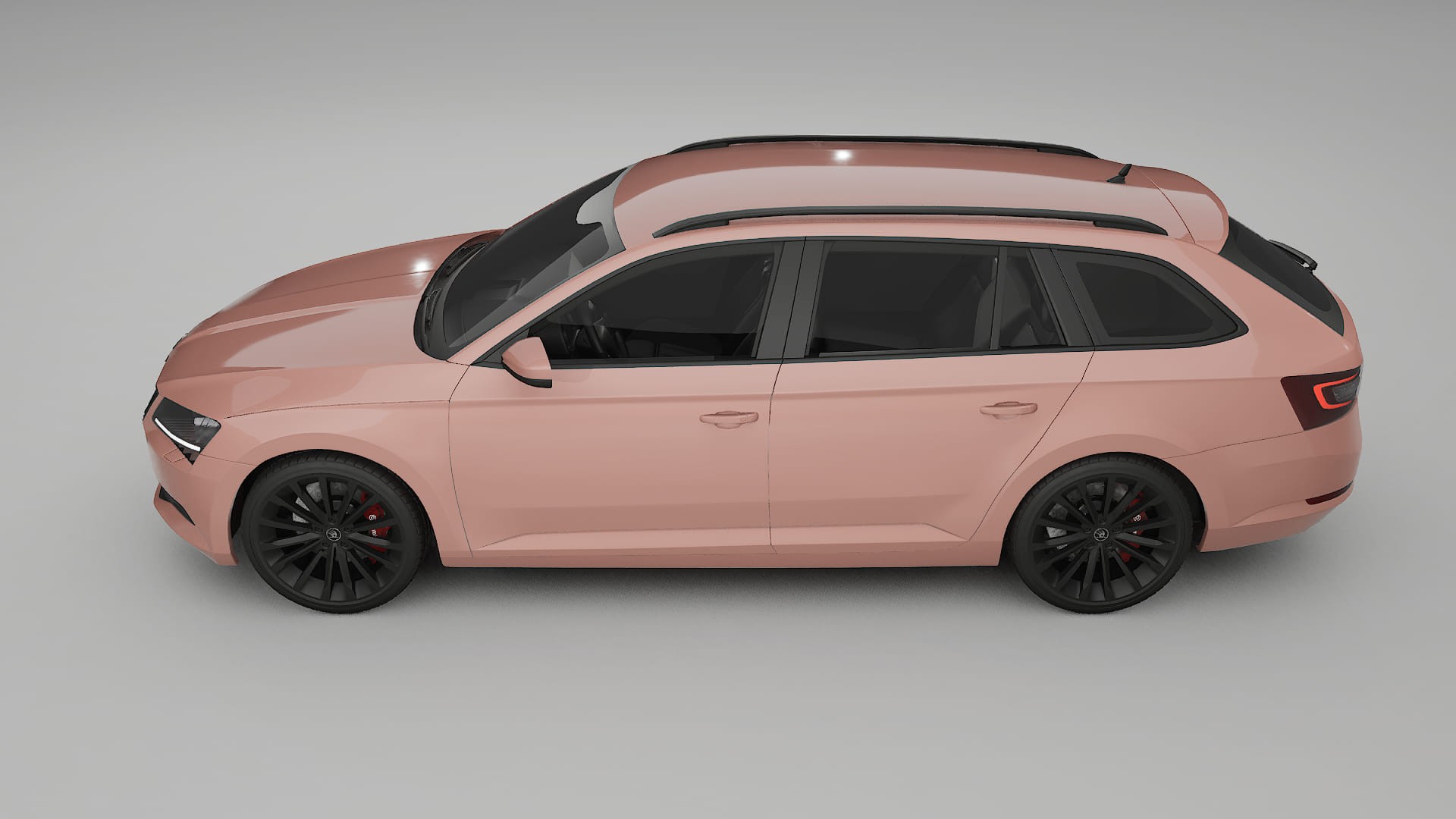 Škoda Superb B8 TPU Lackskyddsfilm | BLUSH Färgskiftande PPF – Komplett Förskuret Kit