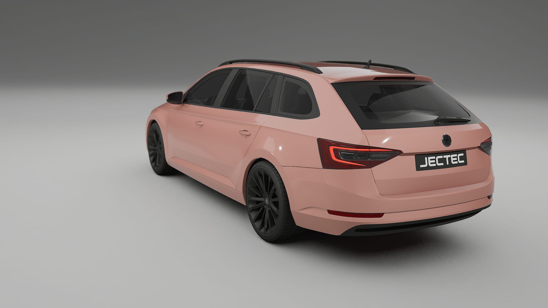 Škoda Superb B8 TPU Lackskyddsfilm | BLUSH Färgskiftande PPF – Komplett Förskuret Kit