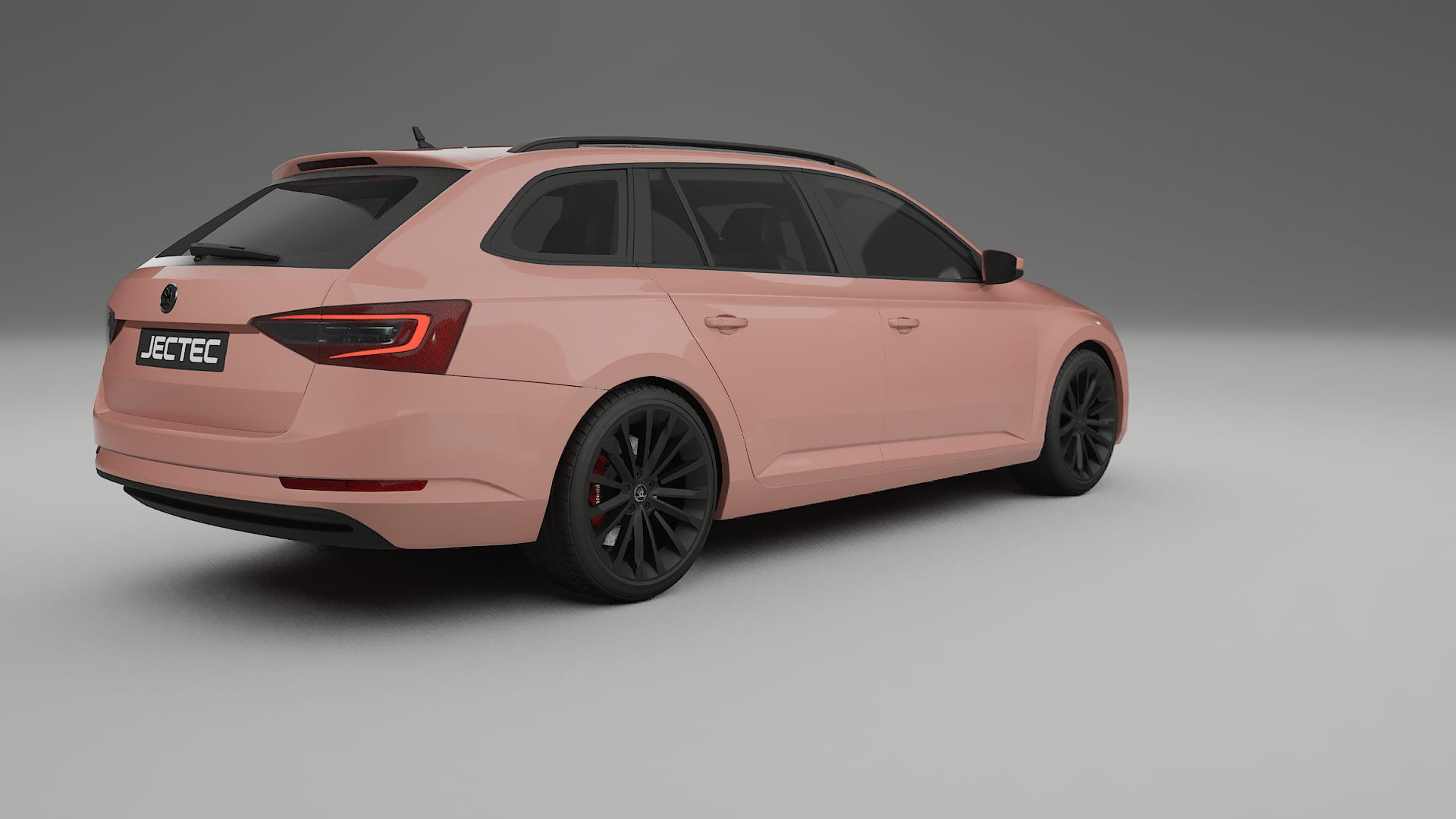 Škoda Superb B8 TPU Lackskyddsfilm | BLUSH Färgskiftande PPF – Komplett Förskuret Kit