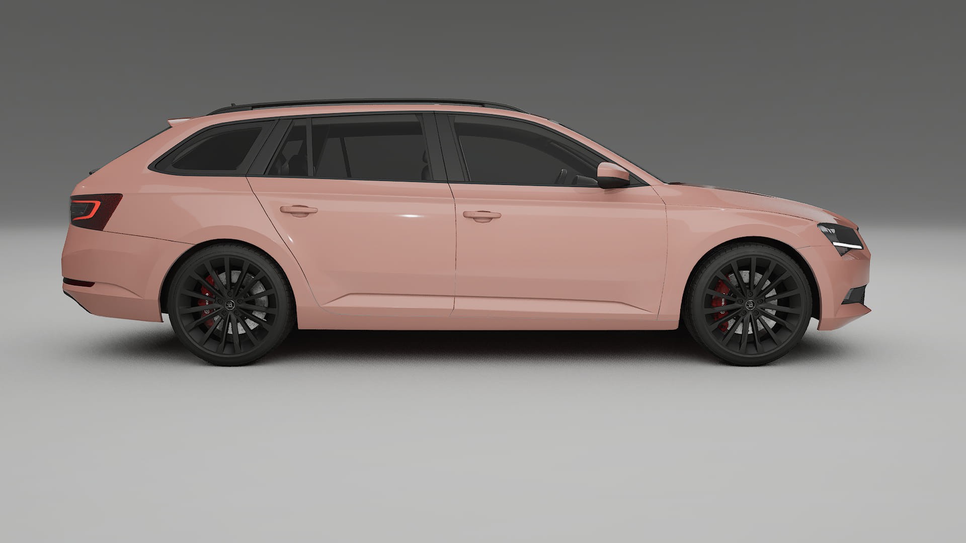 Škoda Superb B8 TPU Lackskyddsfilm | BLUSH Färgskiftande PPF – Komplett Förskuret Kit