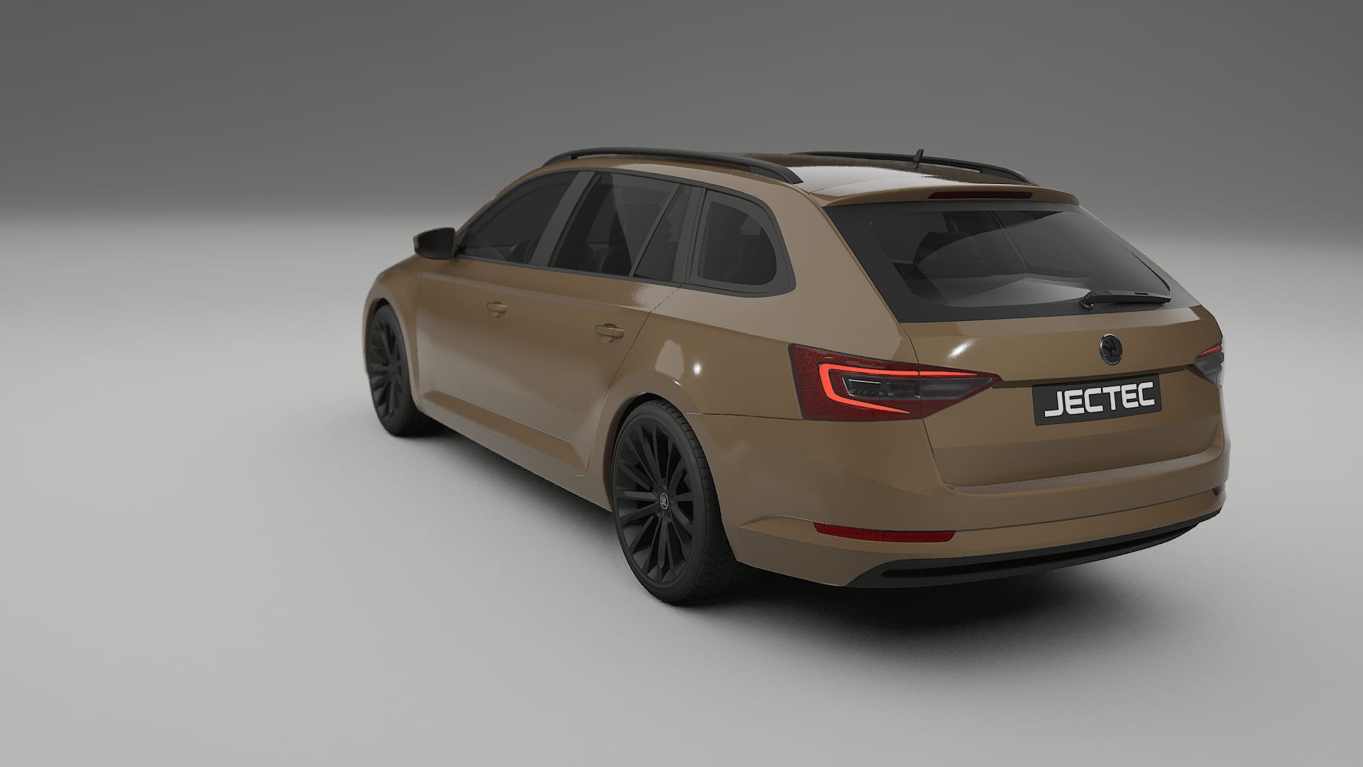 Škoda Superb B8 TPU Lackskyddsfilm | SAHARA Färgskiftande PPF – Komplett Förskuret Kit