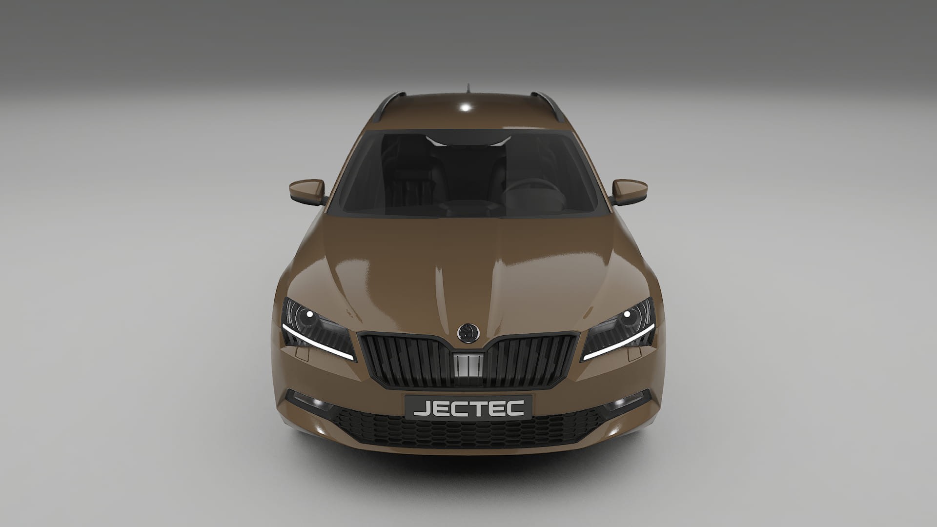 Škoda Superb B8 TPU Lackskyddsfilm | SAHARA Färgskiftande PPF – Komplett Förskuret Kit