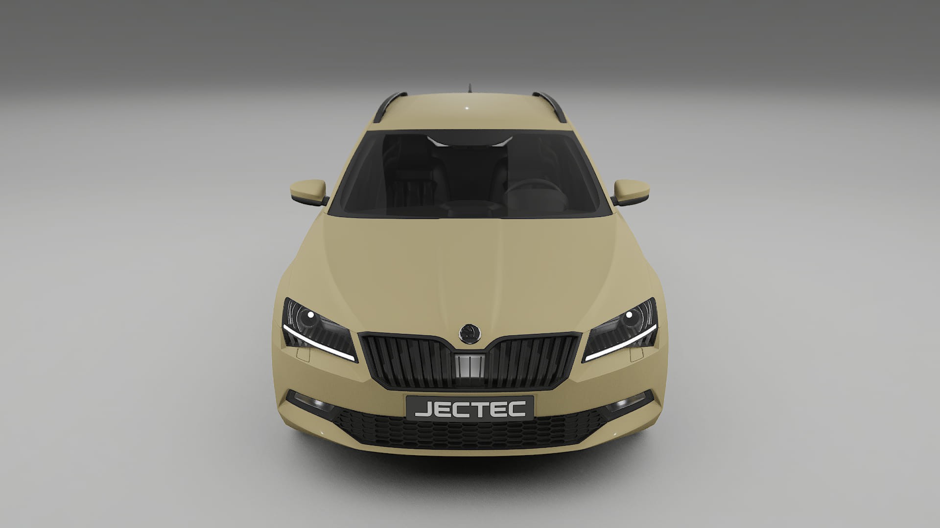 Škoda Superb B8 TPU Lackskyddsfilm | SAND Färgskiftande PPF – Komplett Förskuret Kit