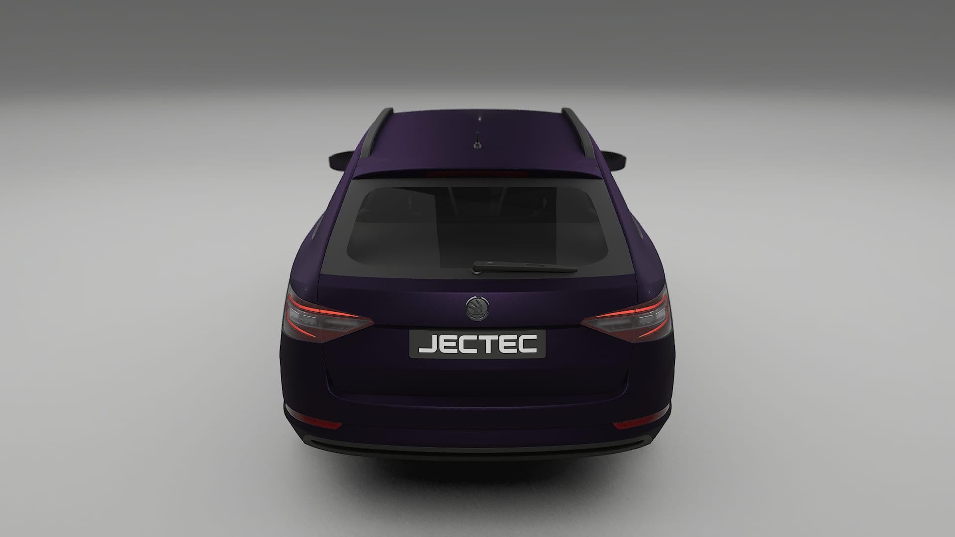 Škoda Superb B8 TPU Lackskyddsfilm | VIOLET Färgskiftande PPF – Komplett Förskuret Kit