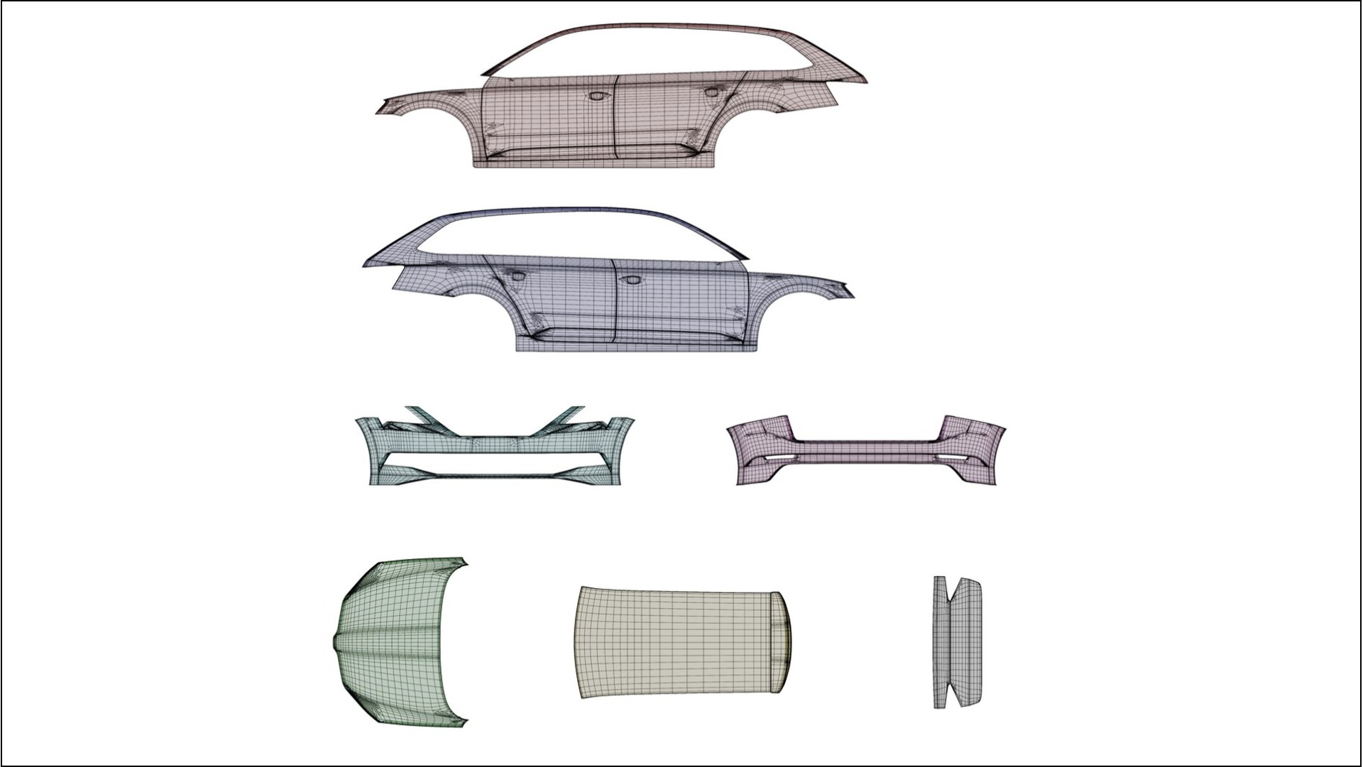 Škoda Superb B8 TPU Lackskyddsfilm | PEARL Färgskiftande PPF – Komplett Förskuret Kit 2