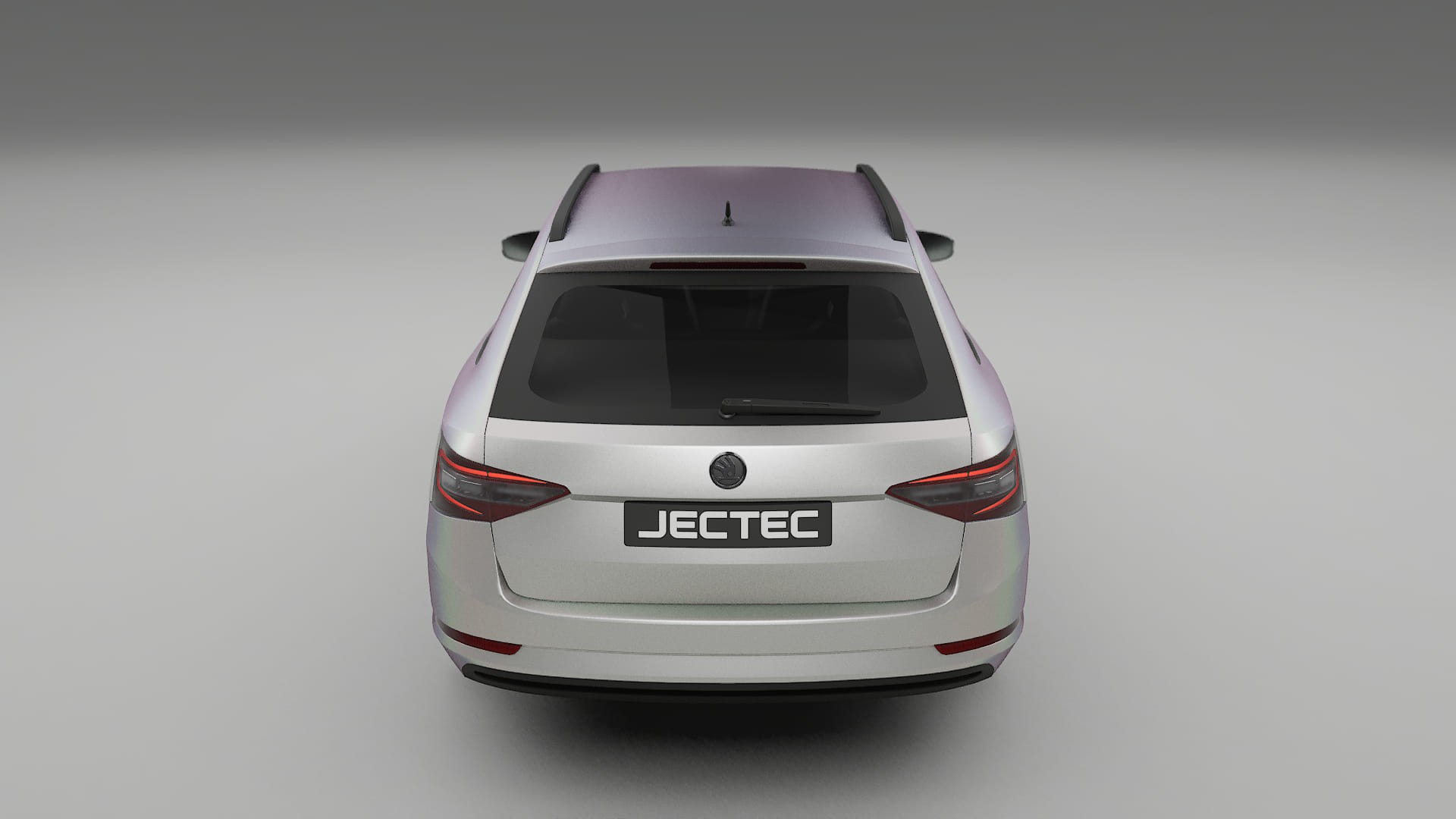 Škoda Superb B8 TPU Lackskyddsfilm | NEBULA Färgskiftande PPF – Komplett Förskuret Kit