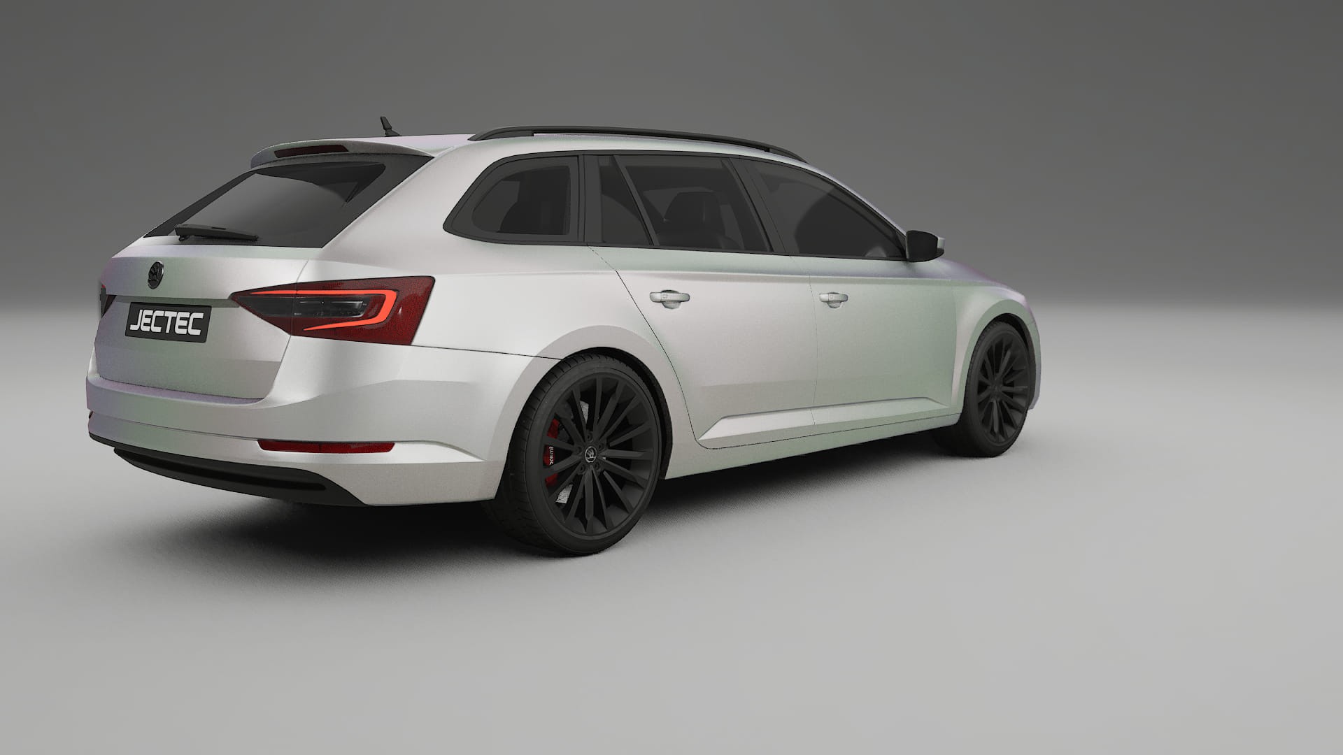Škoda Superb B8 TPU Lackskyddsfilm | NEBULA Färgskiftande PPF – Komplett Förskuret Kit