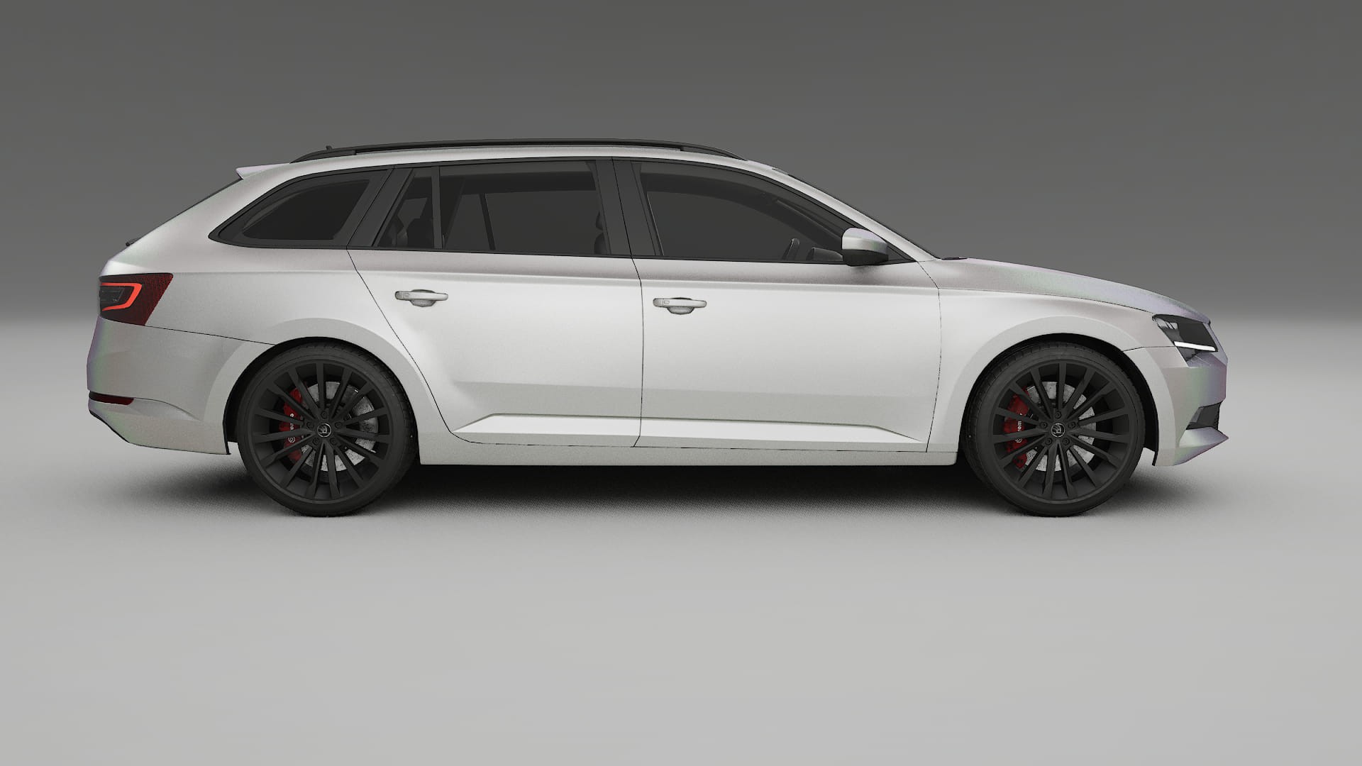Škoda Superb B8 TPU Lackskyddsfilm | NEBULA Färgskiftande PPF – Komplett Förskuret Kit