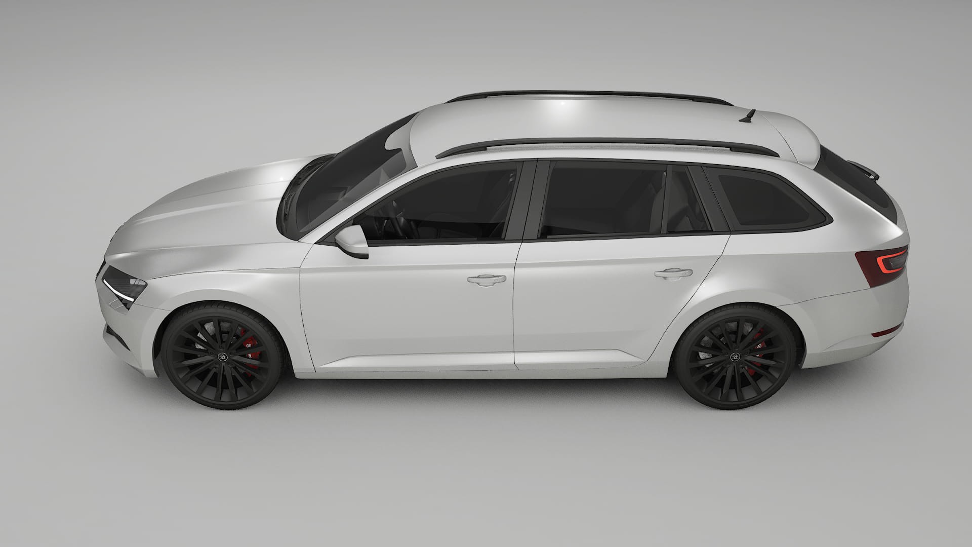 Škoda Superb B8 TPU Lackskyddsfilm | OPAL Färgskiftande PPF – Komplett Förskuret Kit