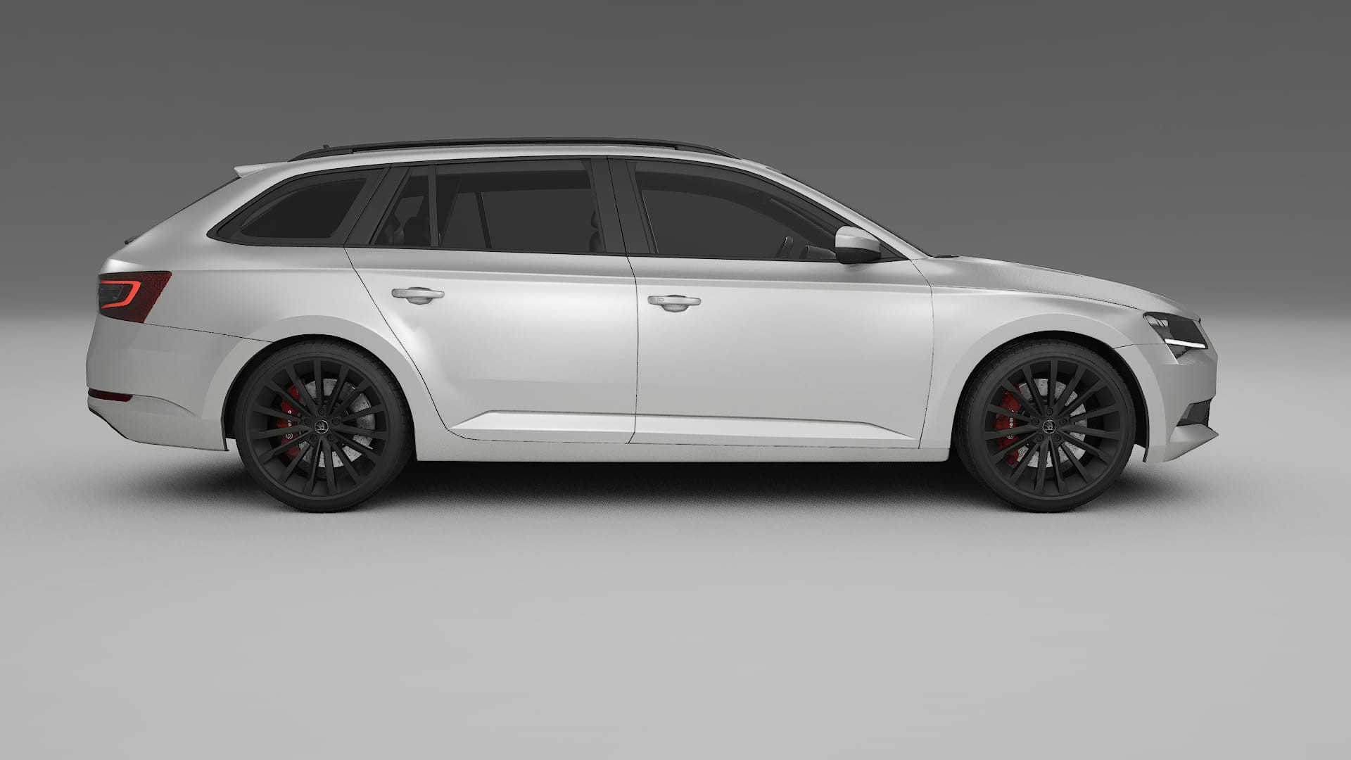 Škoda Superb B8 TPU Lackskyddsfilm | OPAL Färgskiftande PPF – Komplett Förskuret Kit