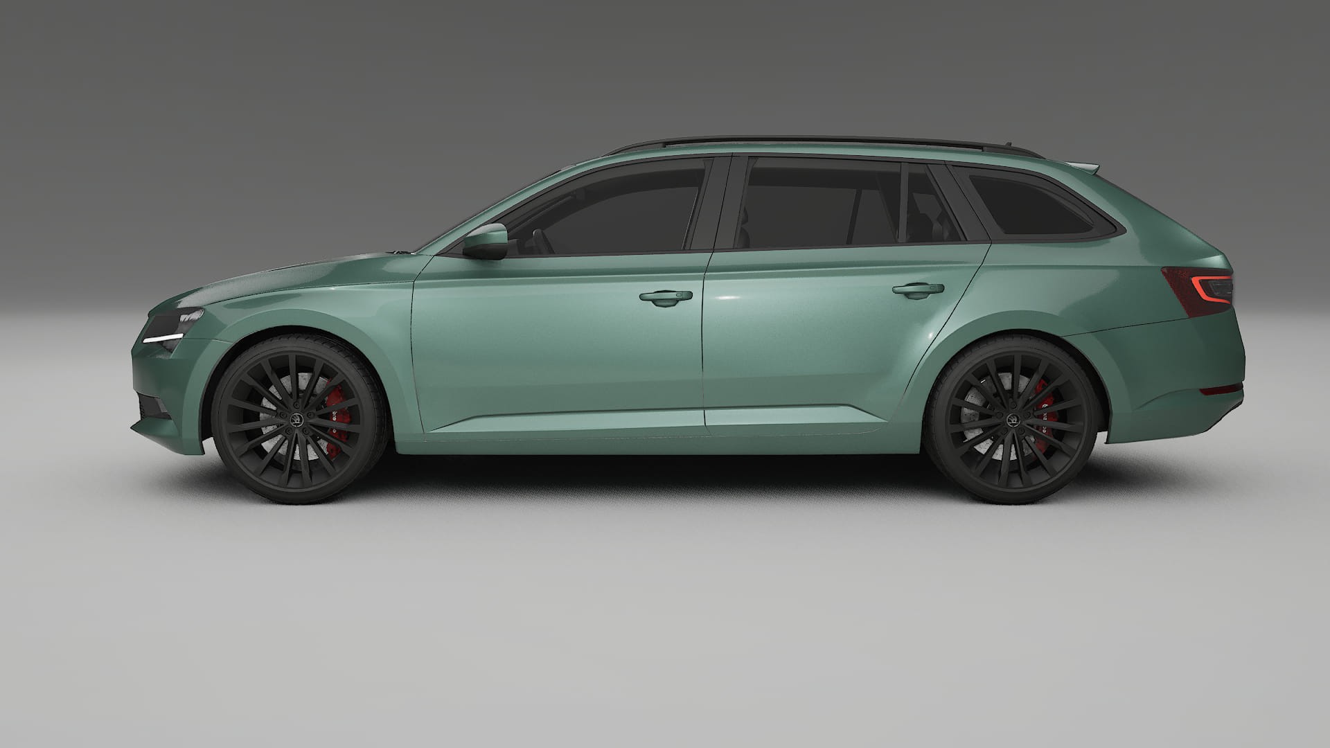 Škoda Superb B8 TPU Lackskyddsfilm | EVERGREEN Färgskiftande PPF – Komplett Förskuret Kit