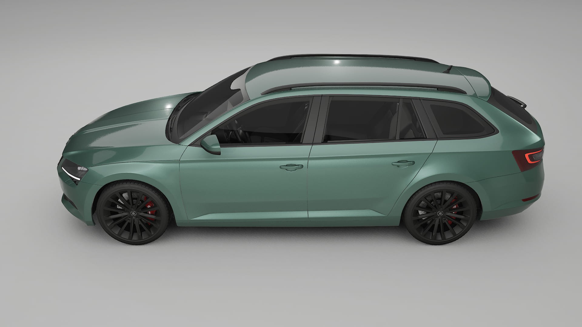 Škoda Superb B8 TPU Lackskyddsfilm | EVERGREEN Färgskiftande PPF – Komplett Förskuret Kit