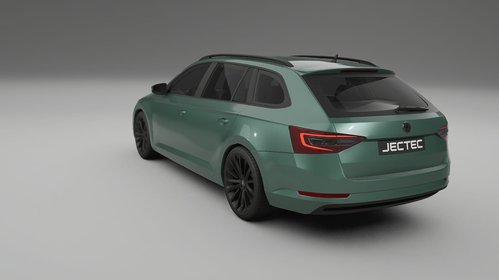 Škoda Superb B8 TPU Lackskyddsfilm | EVERGREEN Färgskiftande PPF – Komplett Förskuret Kit