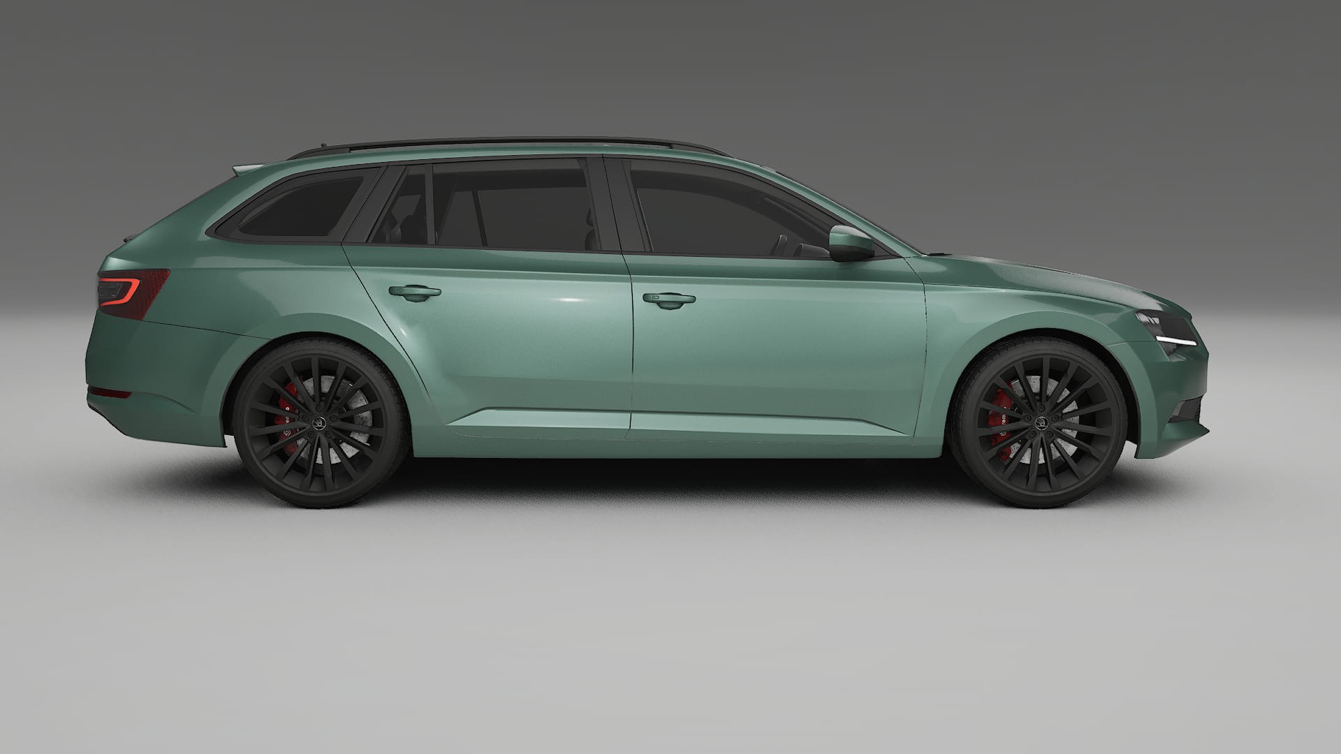 Škoda Superb B8 TPU Lackskyddsfilm | EVERGREEN Färgskiftande PPF – Komplett Förskuret Kit